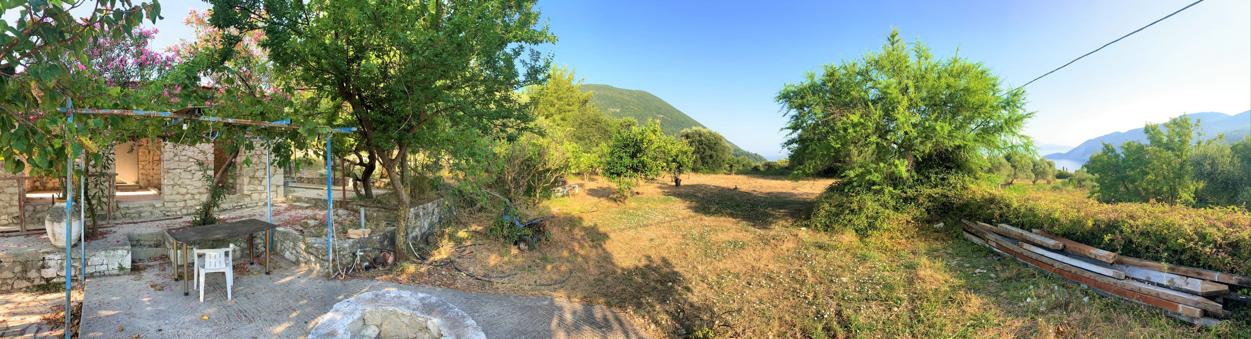 Surrounding land of house for sale Ithaca Greece, Ag saranta