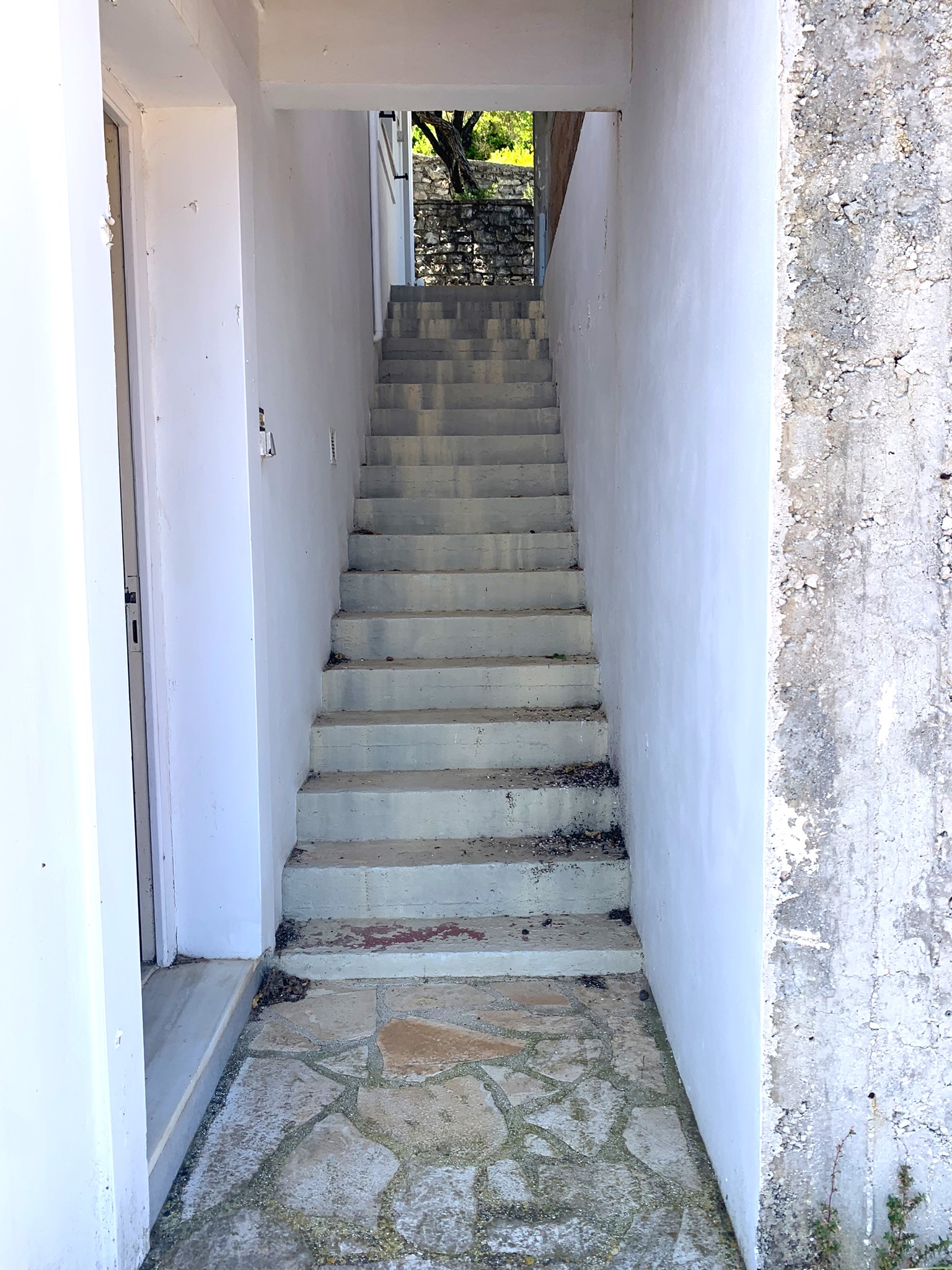 Entrance to house for sale on Ithaca Greece, Kioni
