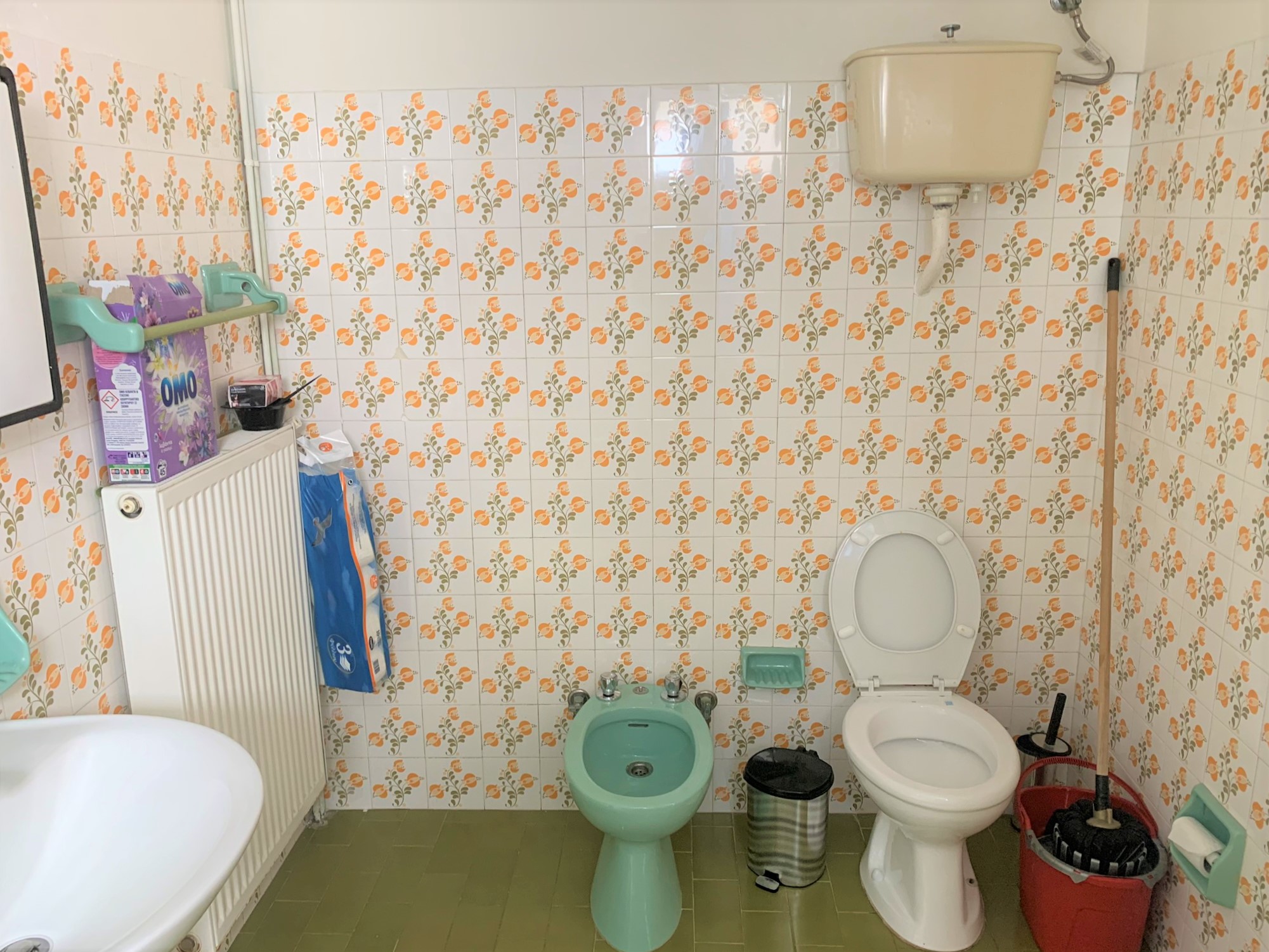 Bathroom of house for sale on Ithaca Greece, Perachori