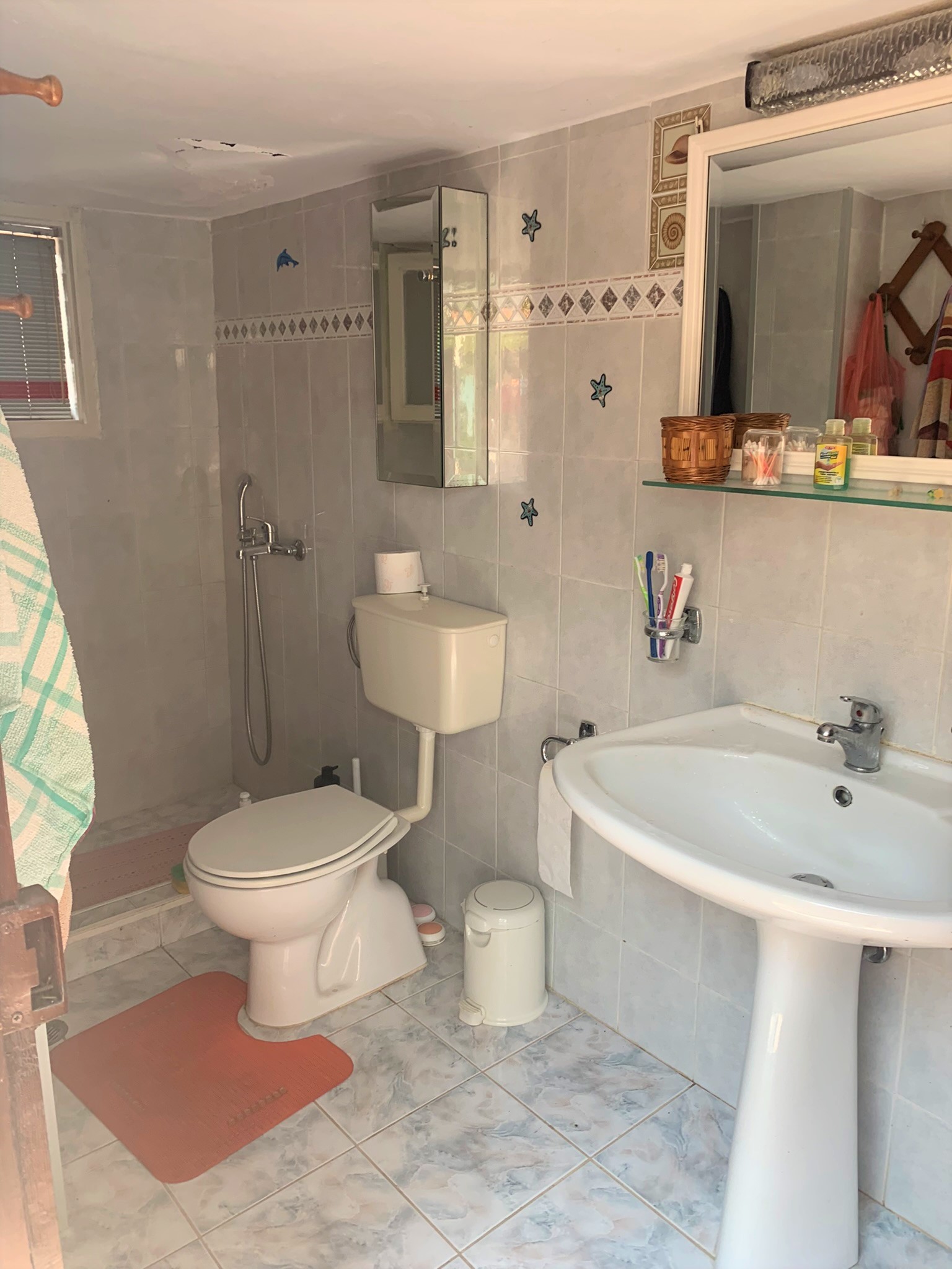 Second bathroom of house for sale on Ithaca Greece, Vathi