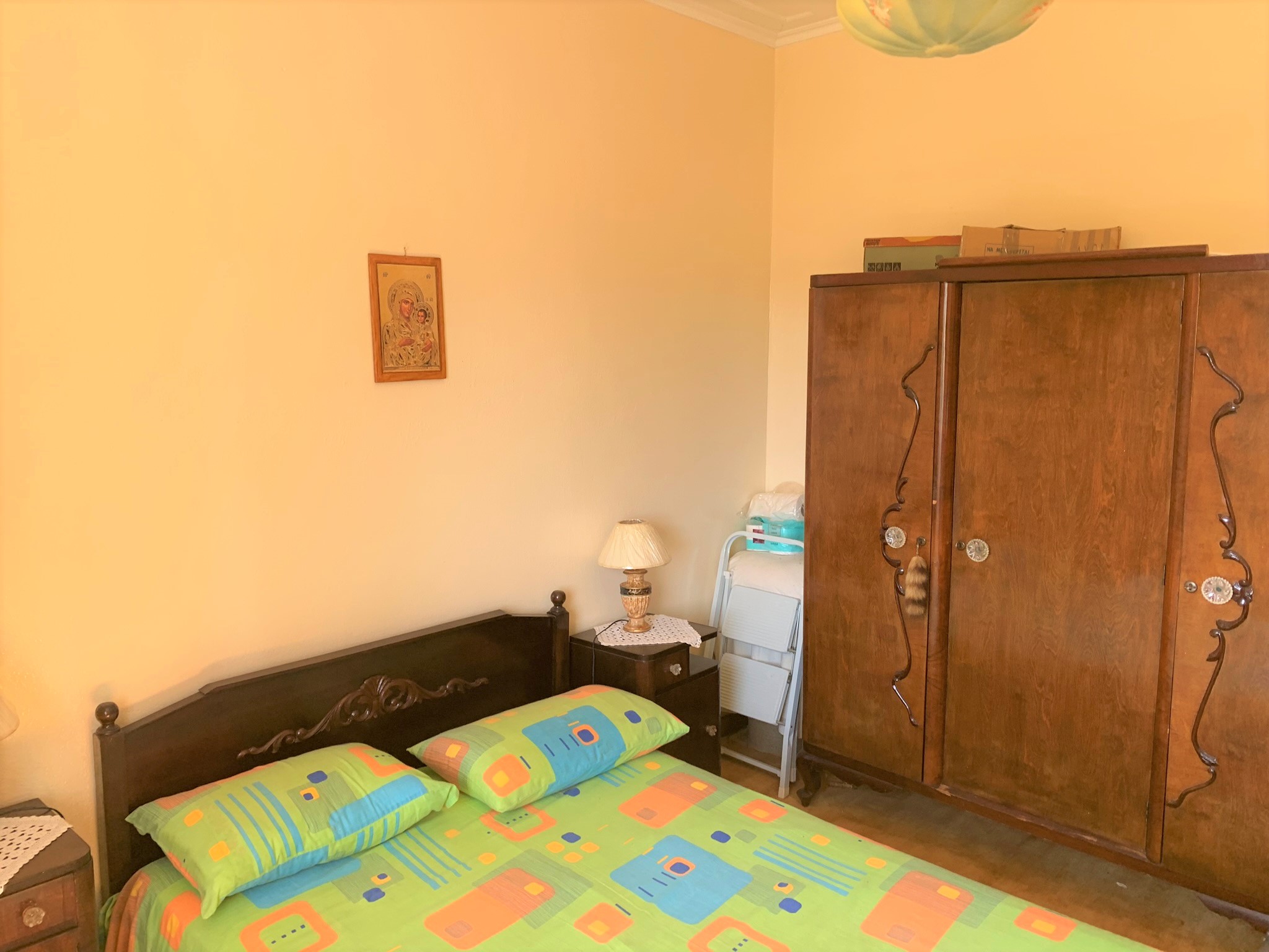 Bedroom of house for sale on Ithaca Greece, Vathi