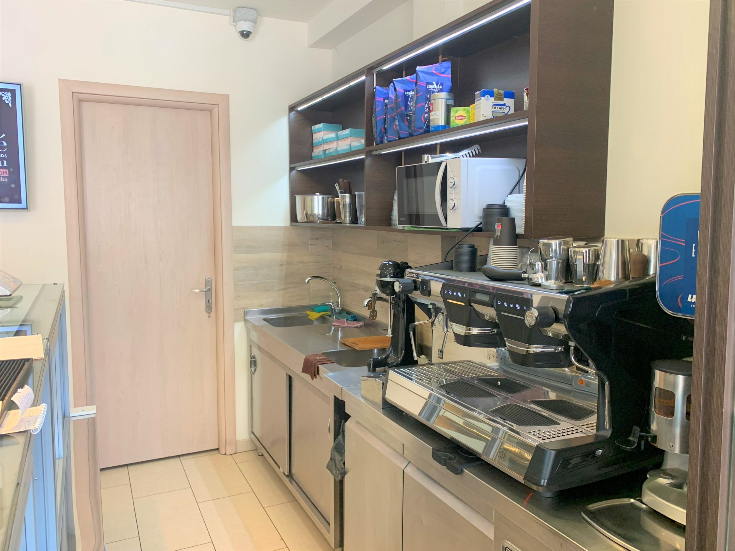 Interior of business for sale on Ithaca Greece, Vathi