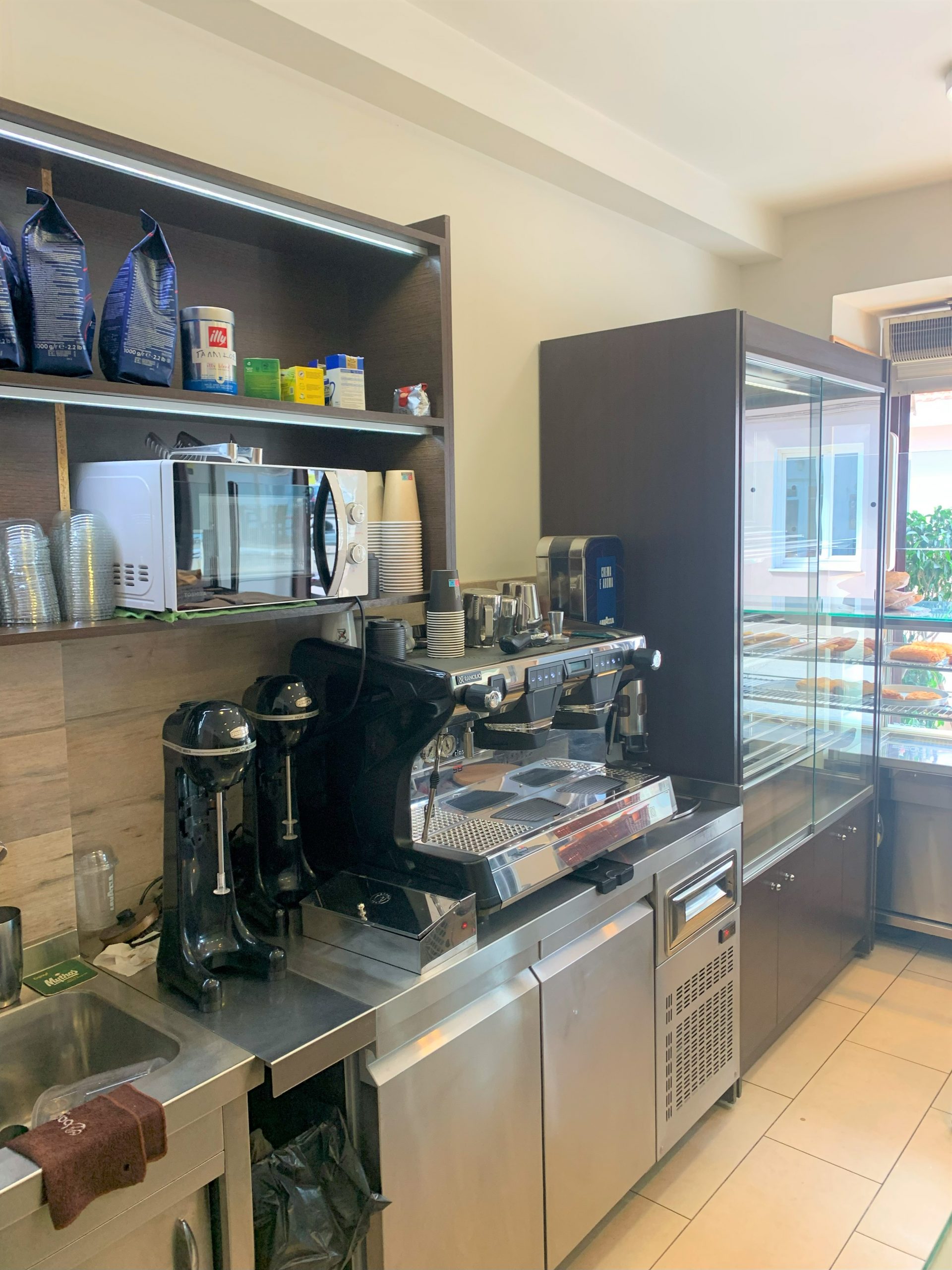 Interior of business for sale on Ithaca Greece, Vathi