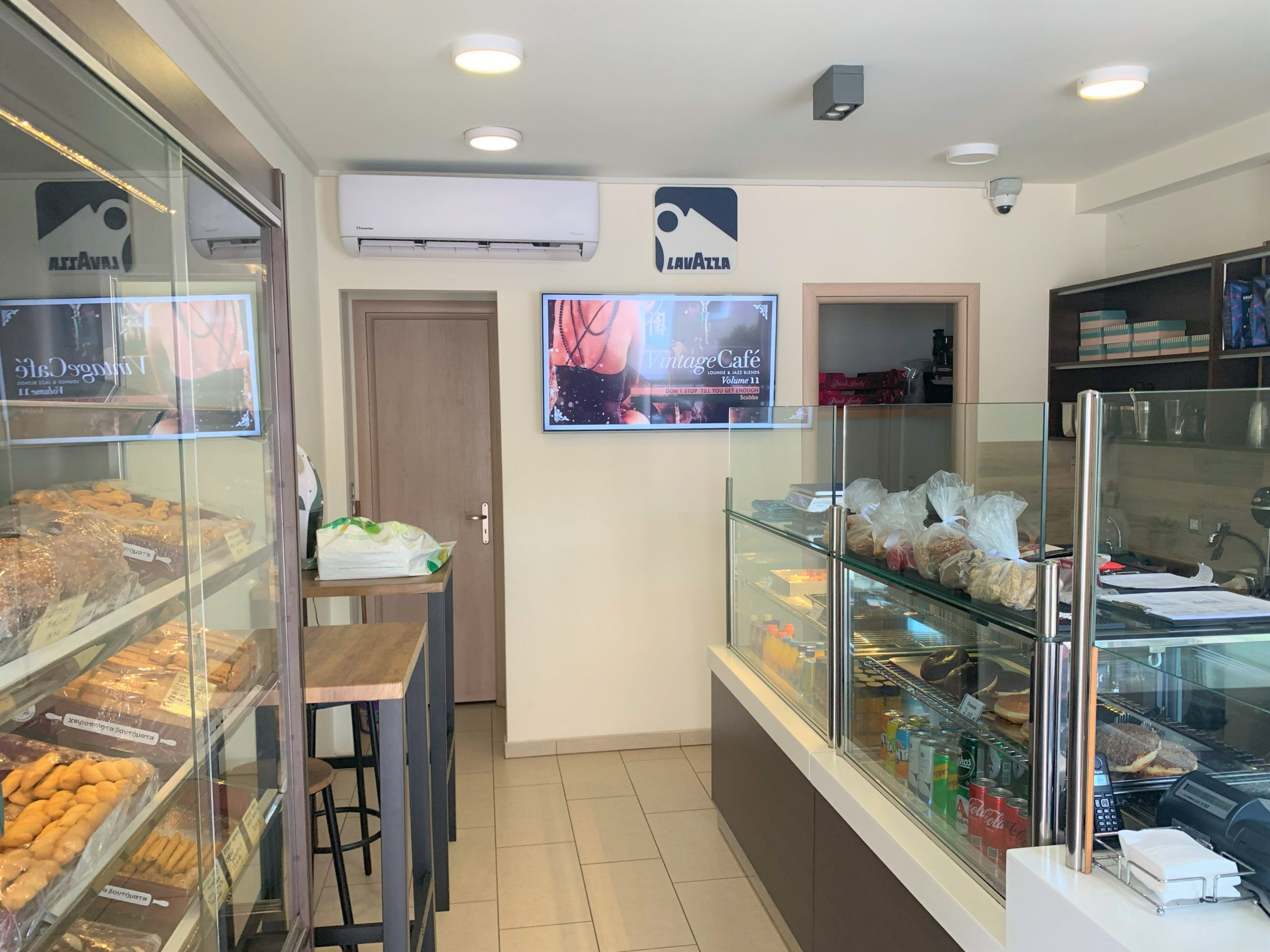 Interior of business for sale on Ithaca Greece, Vathi