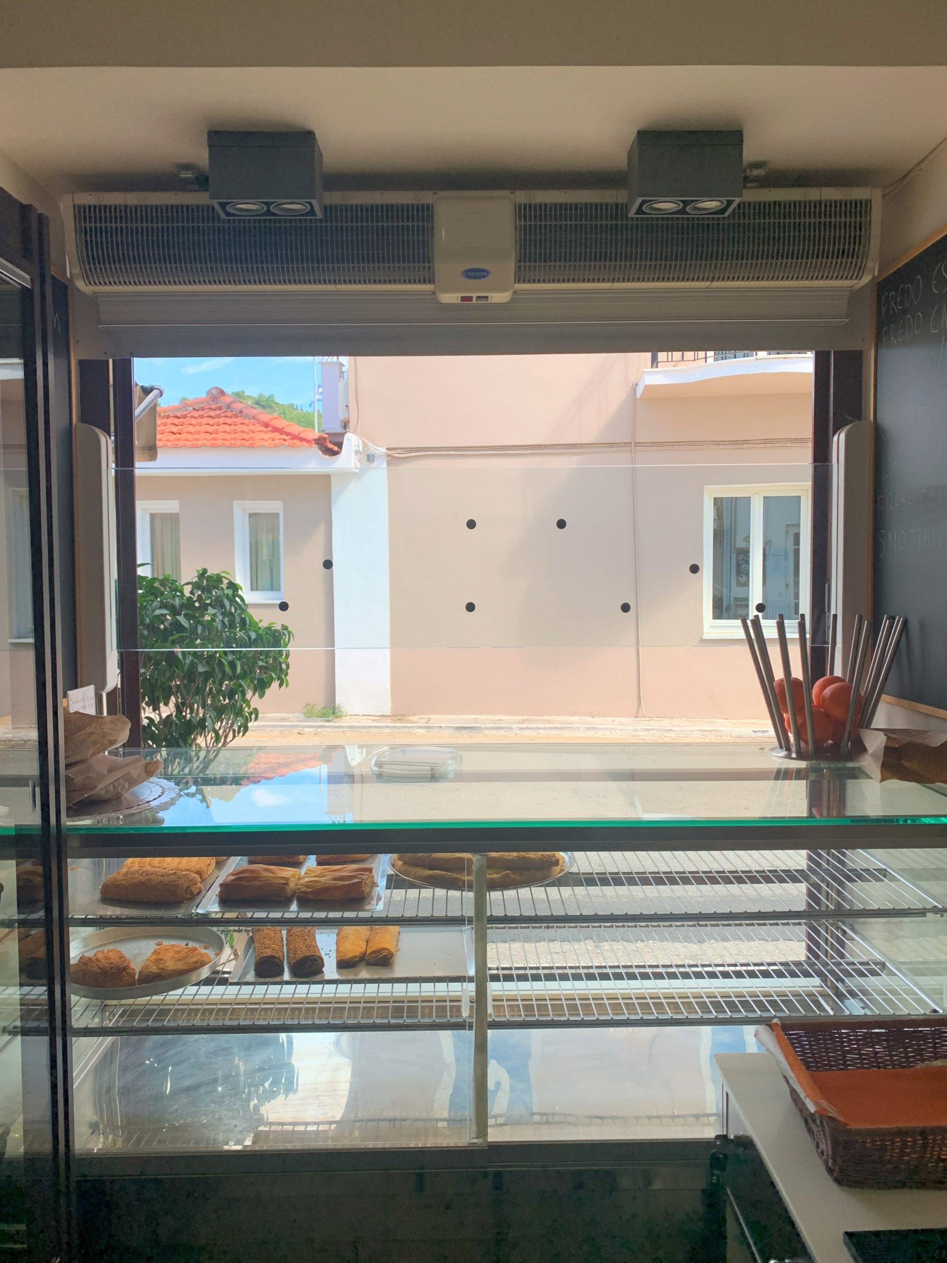 Interior of business for sale on Ithaca Greece, Vathi