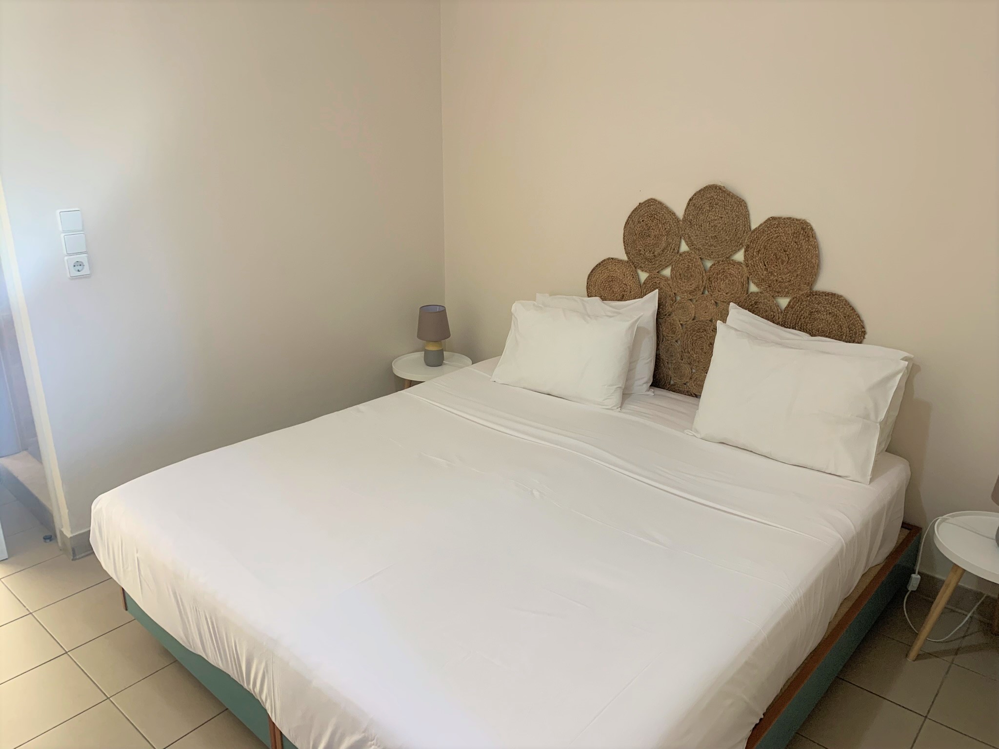 Bed of hotel for sale on Ithaca Greece, Vathi