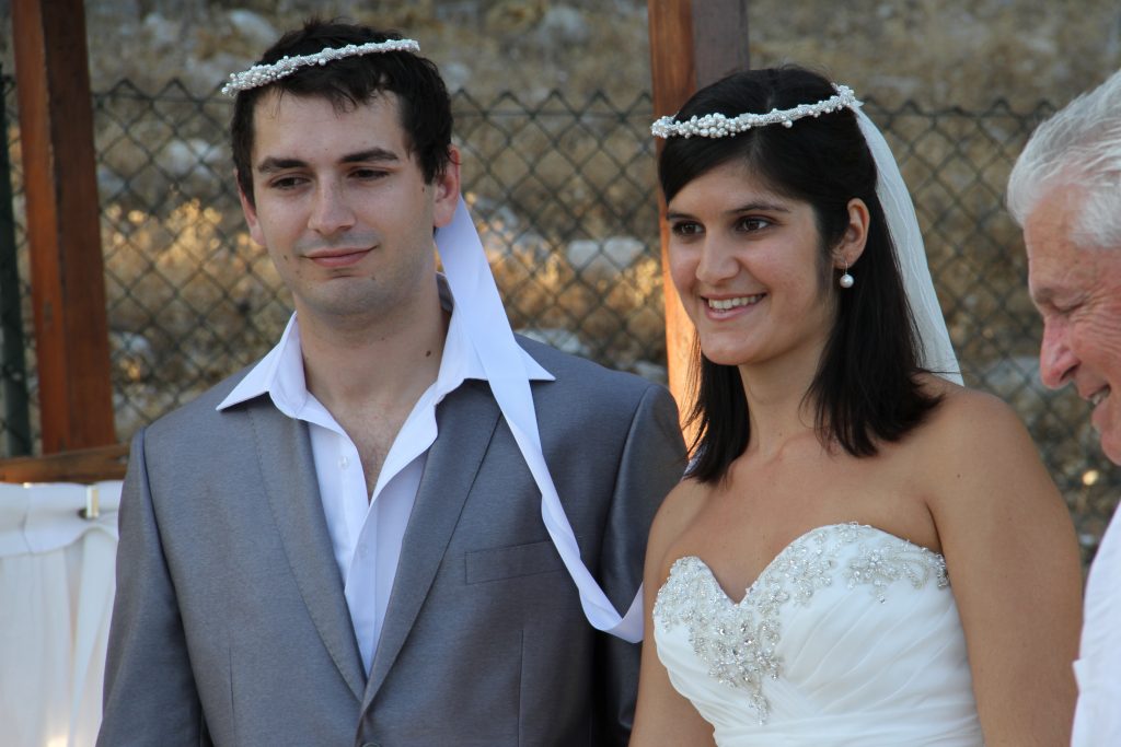 Wedding ceremony on Ithaca Greece