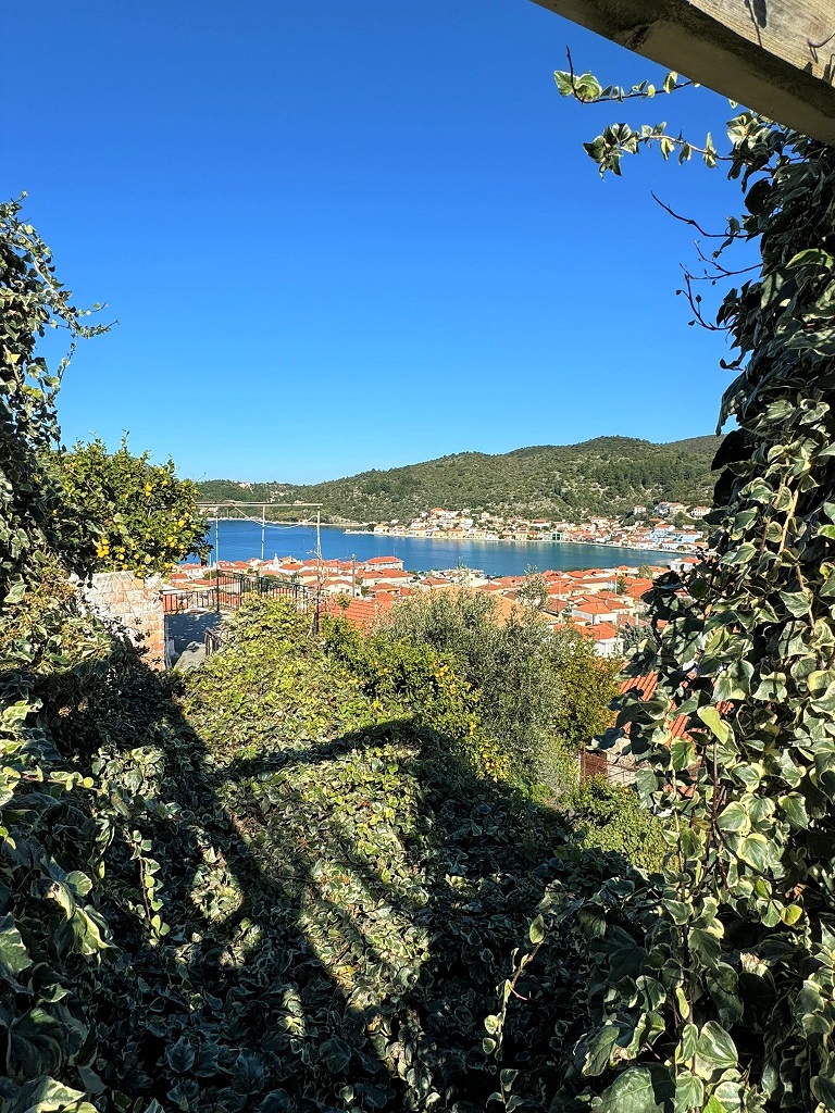 Views from house for sale in Ithaca Greece, Vathi
