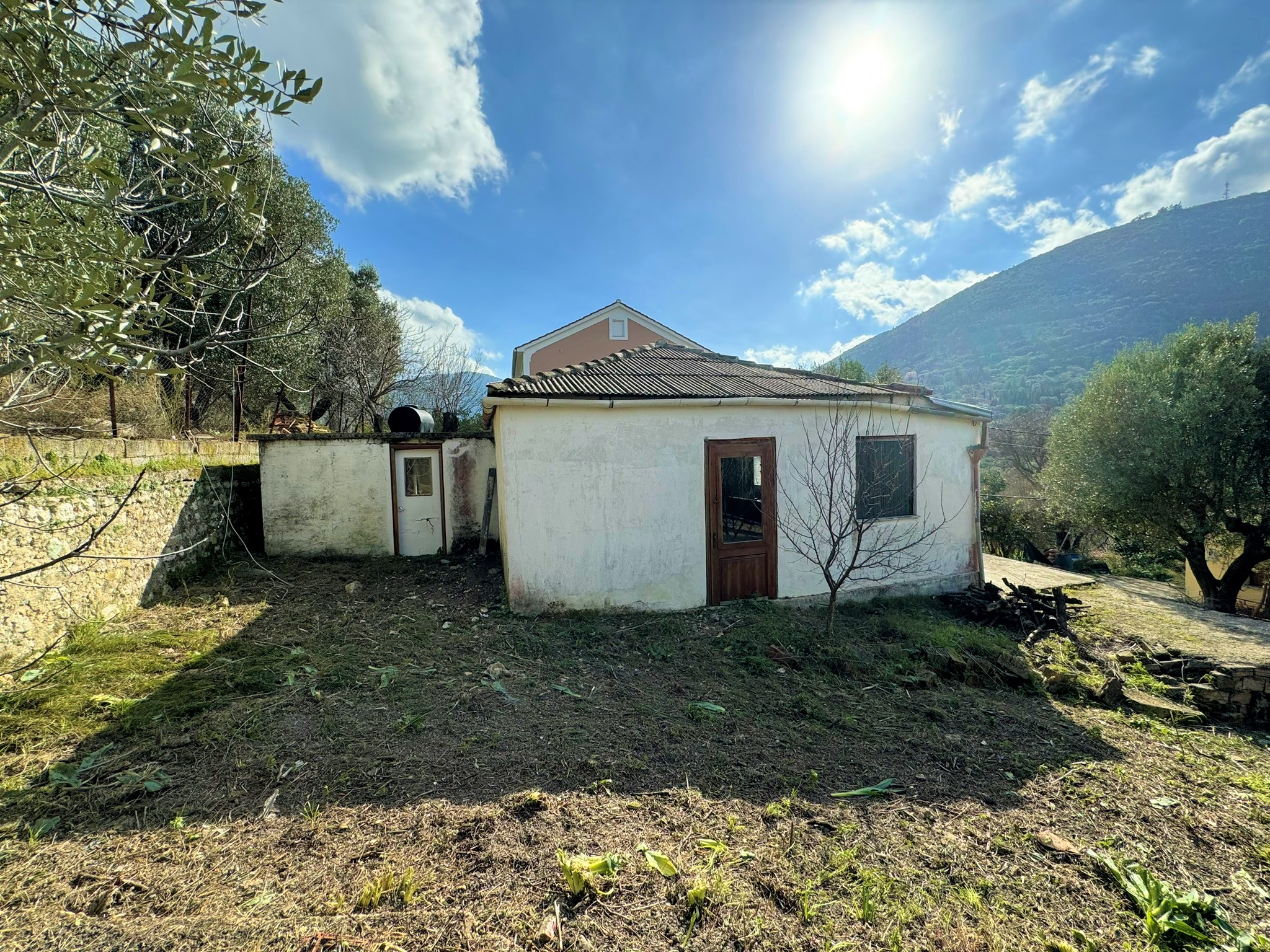 External view of house for sale in Ithaca Greece, Platrithya