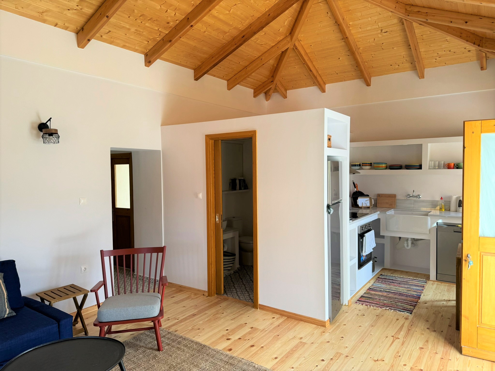 Interior of house for rent on Ithaca Greece, Vathi