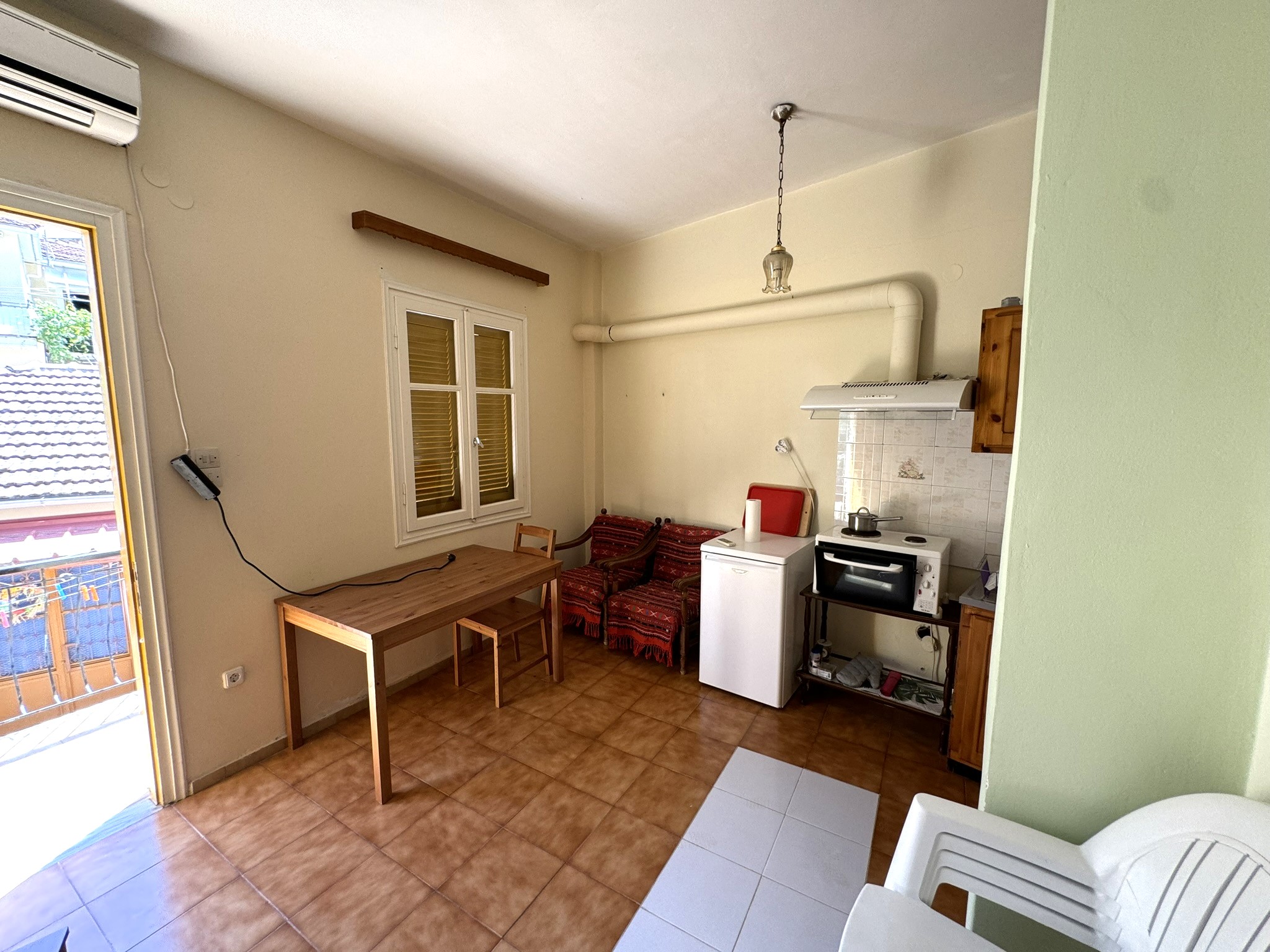 Kitchen of one apartment for sale in Ithaca Greece Vathi