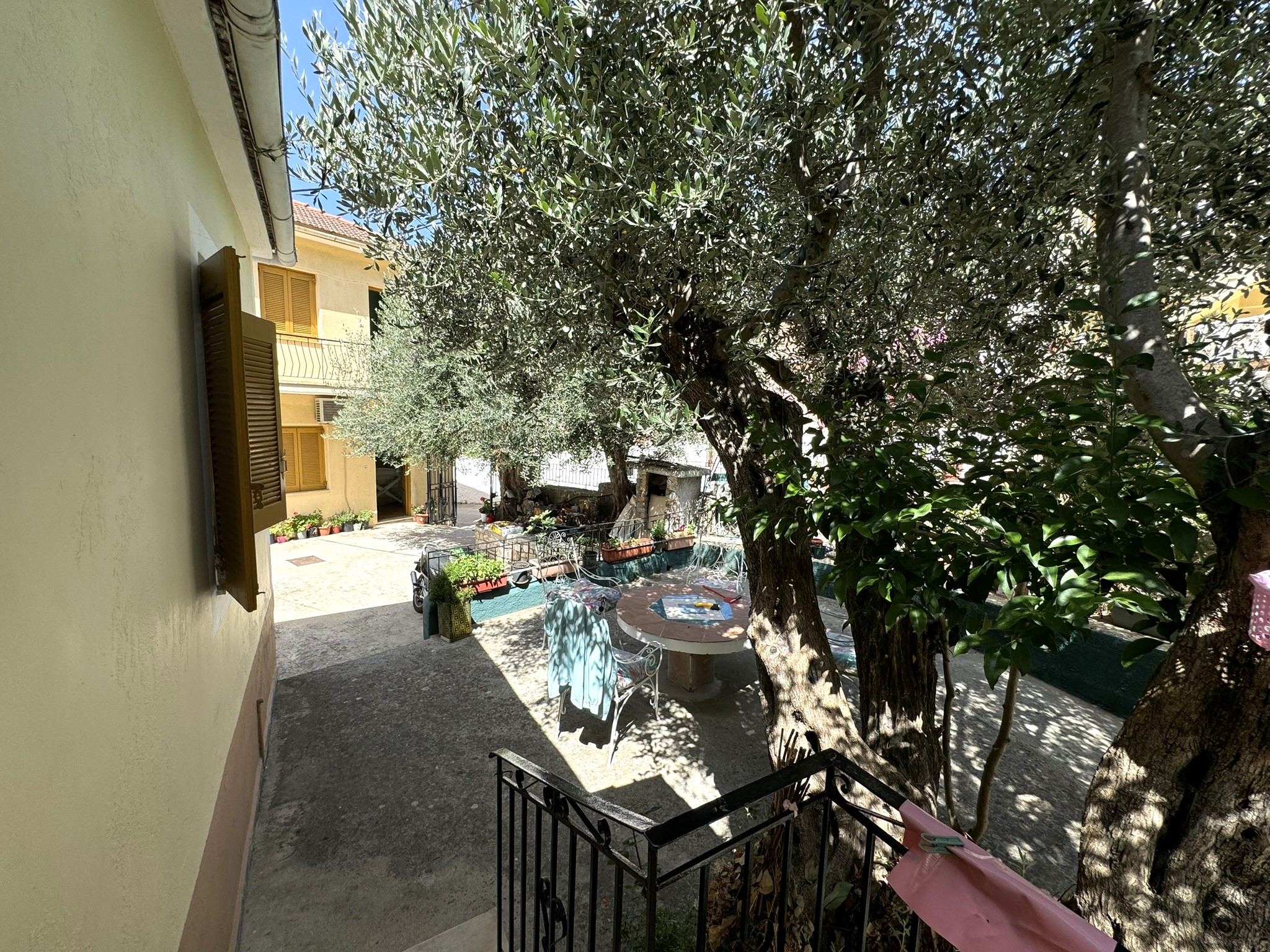 Outside area of house and apartments for sale in Ithaca Greece Vathi