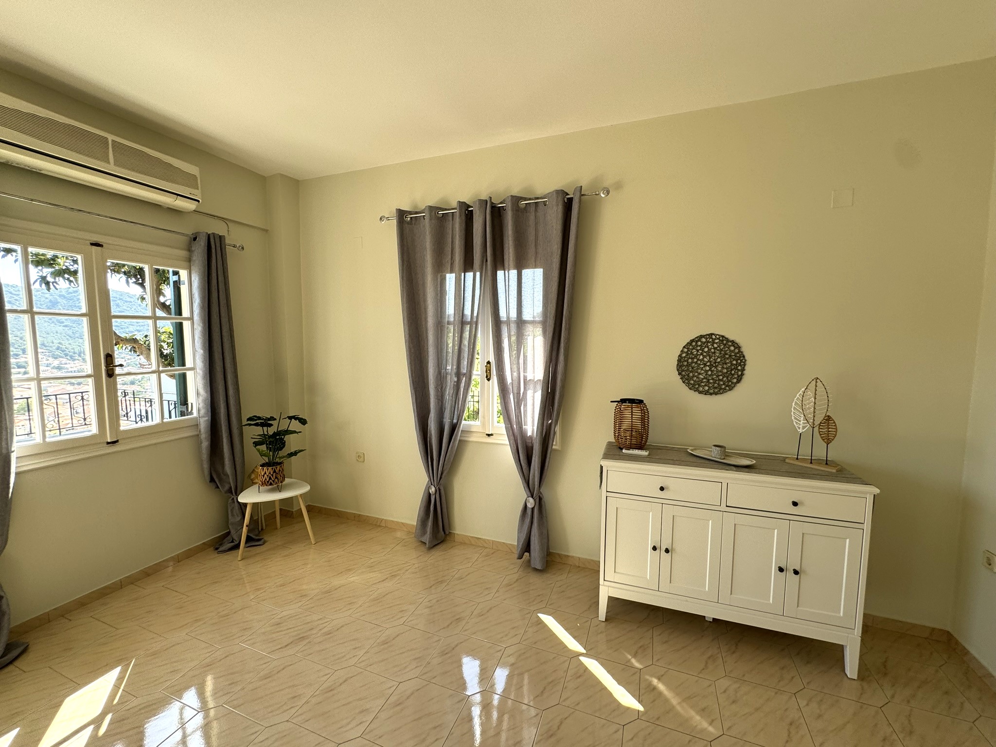 Living area of house for sale in Ithaca Greece Vathi