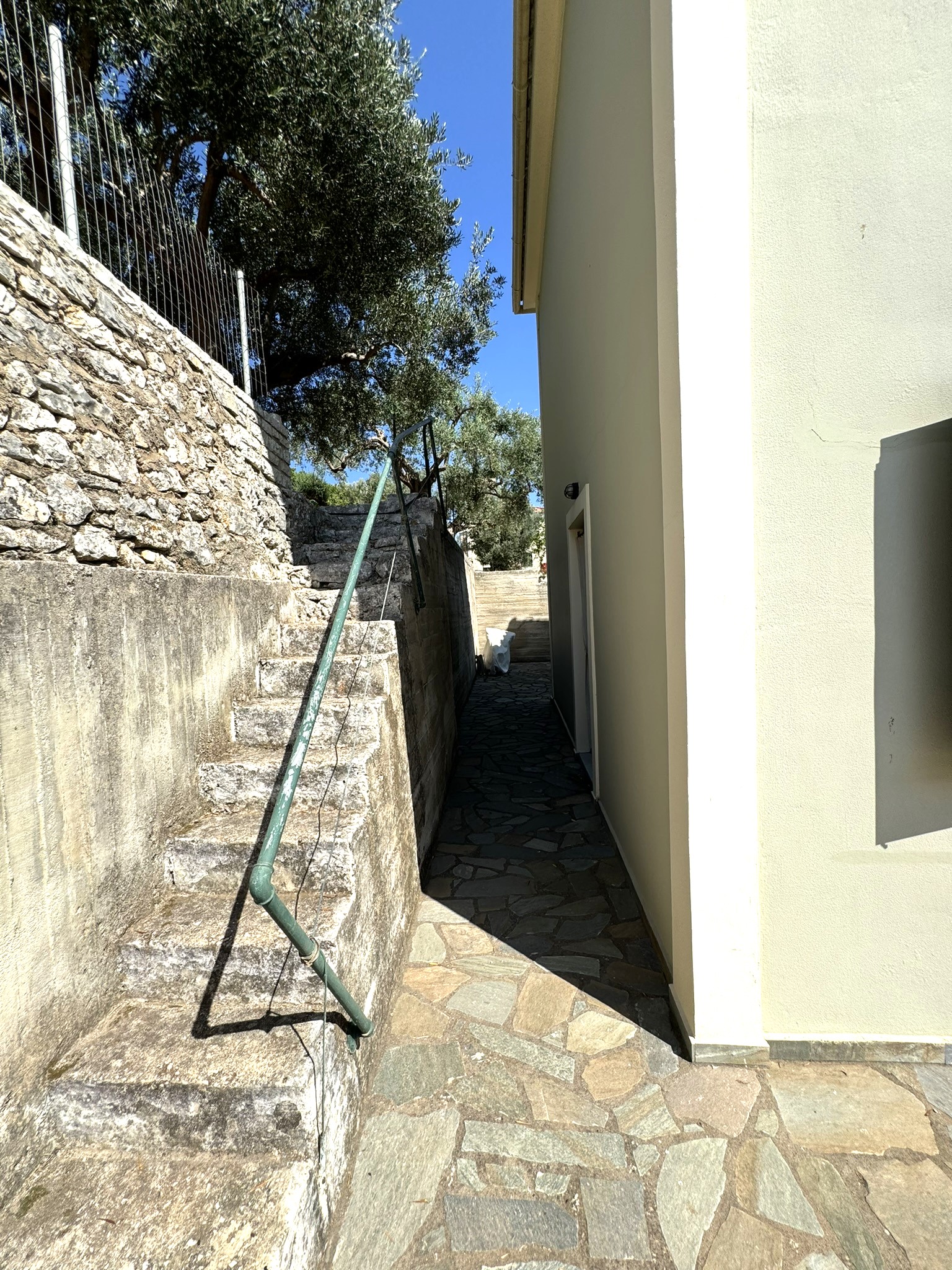 Outside area of house for sale in Ithaca Greece Vathi