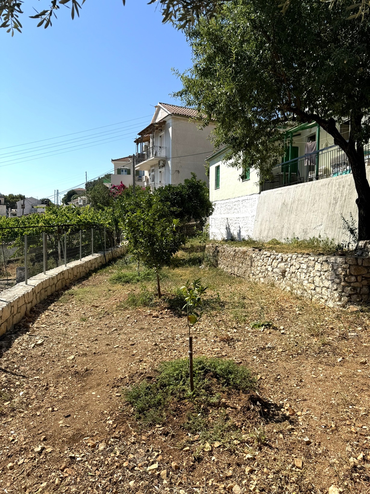 Outside area of house for sale in Ithaca Greece Vathi