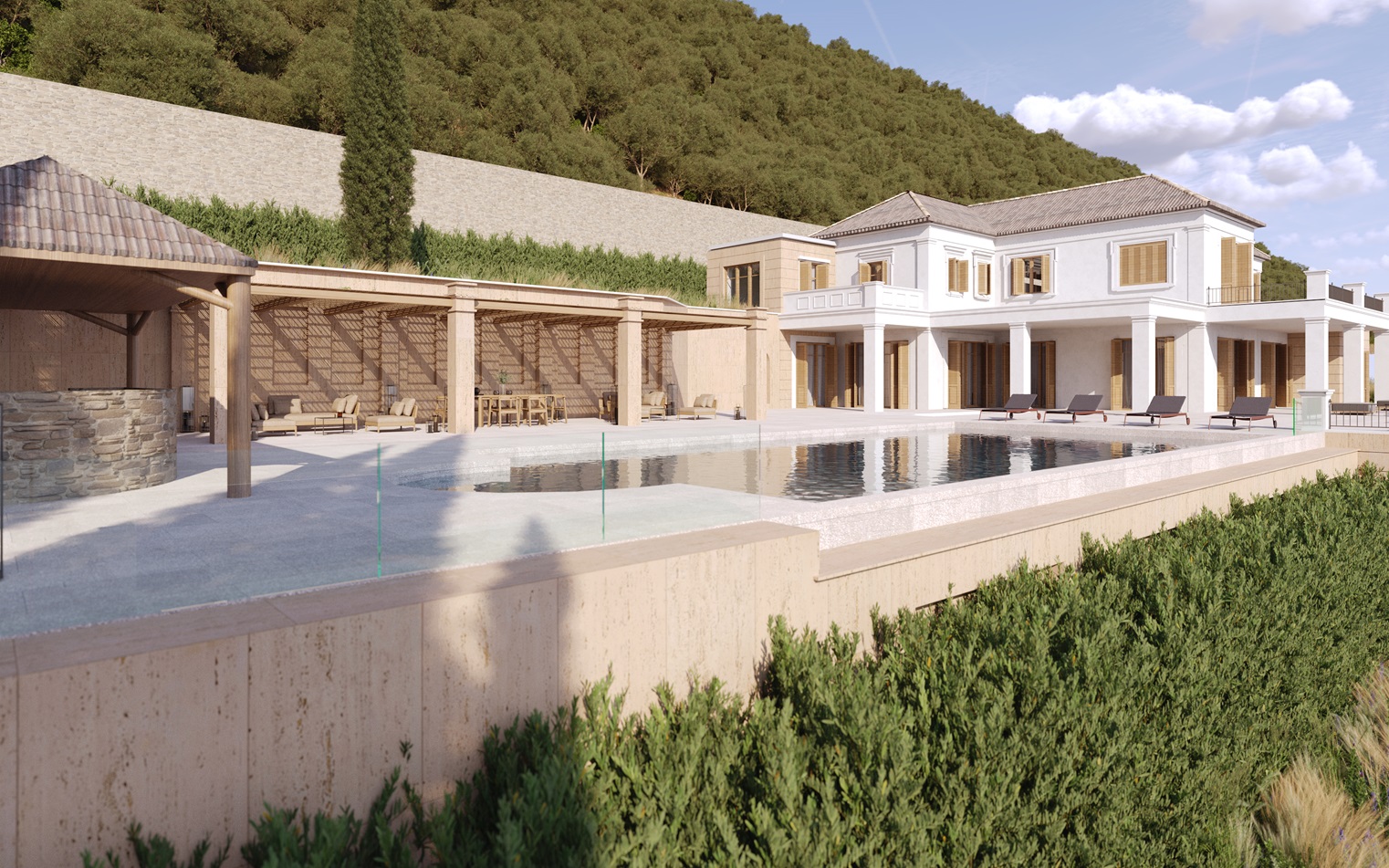 Potential look of boutique hotel for sale in Ithaca Greece Vathi