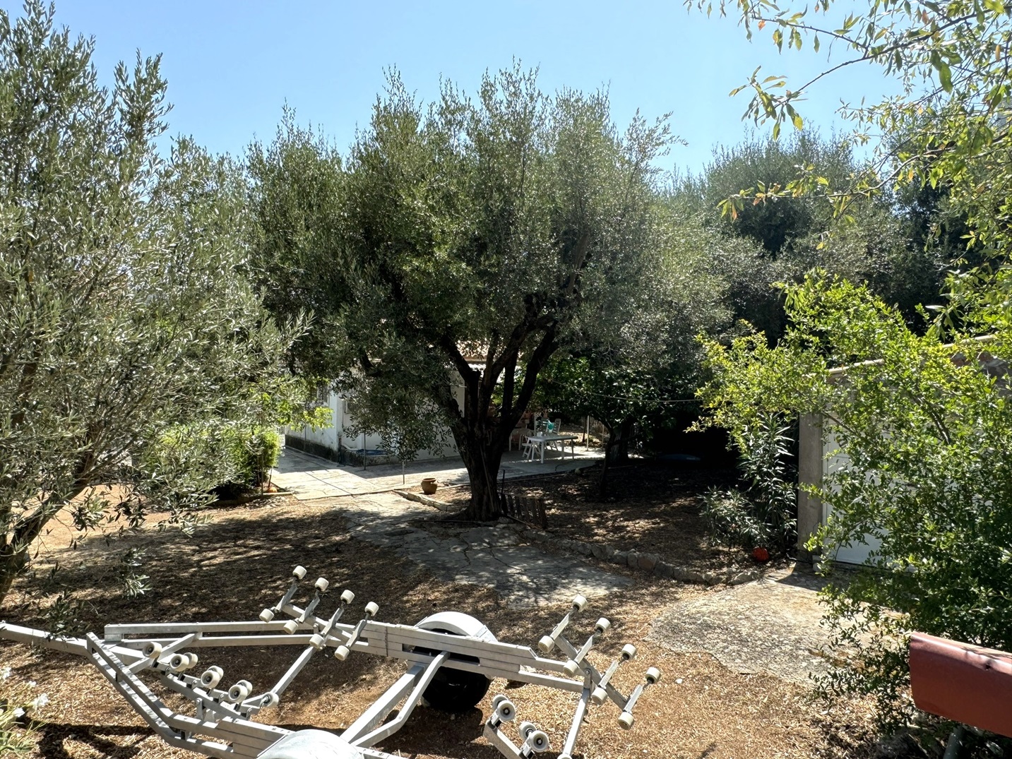 Outdoor area of house for sale in Ithaca Greece Vathi