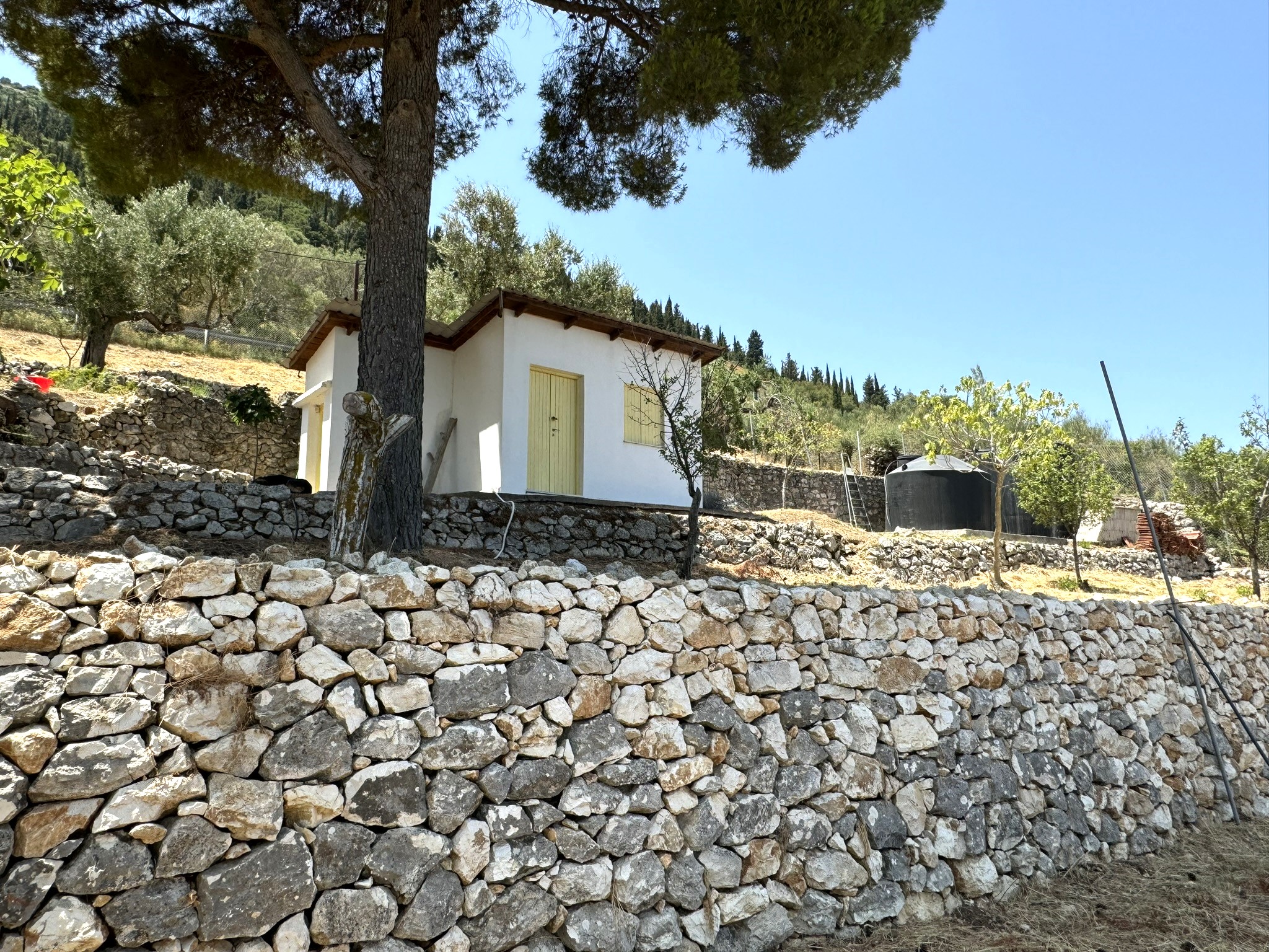 Detached guesthouse of house for sale in Ithaca Greece Platrithya