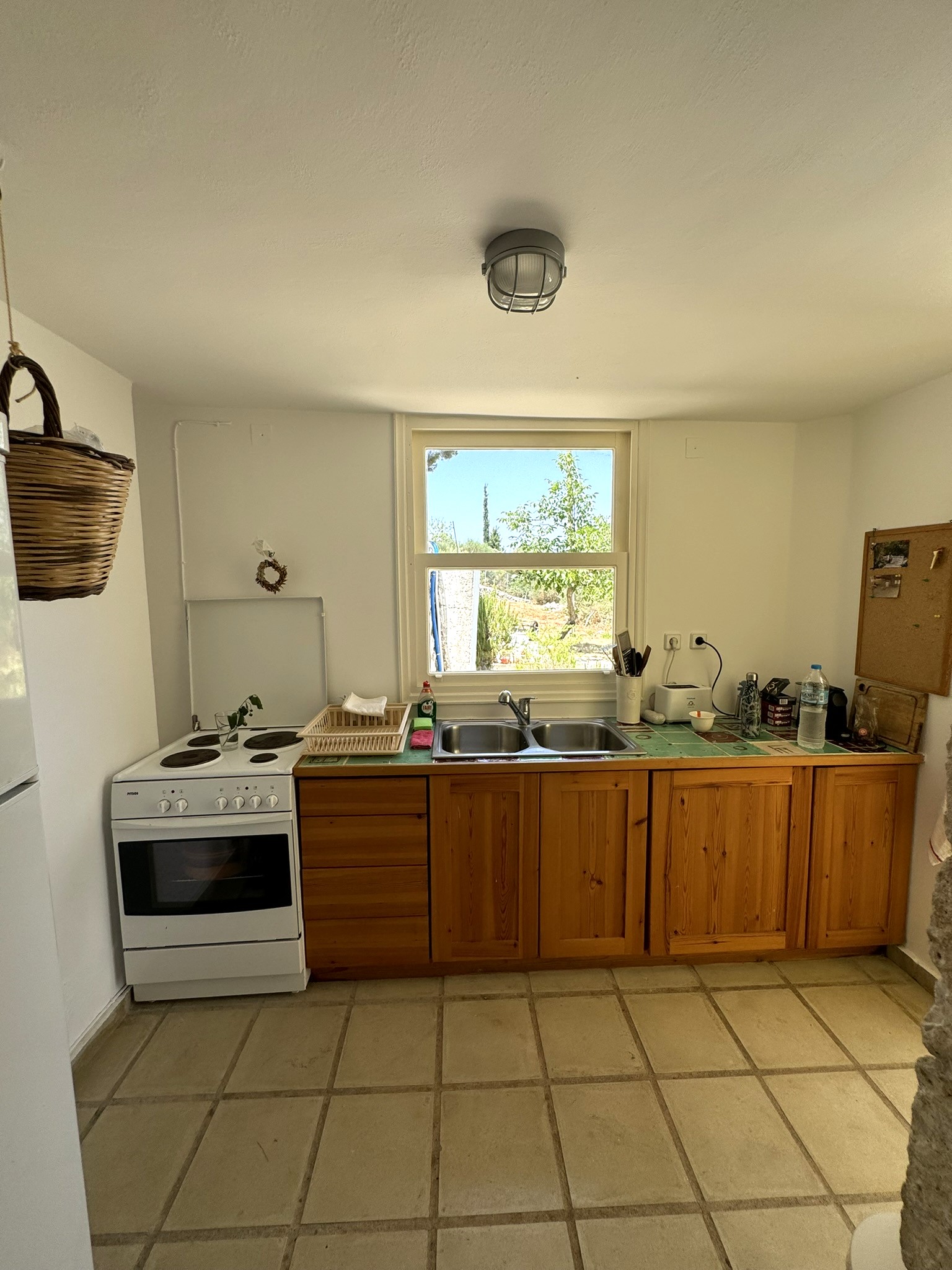 Kitchen of house for sale in Ithaca Greece Platrithya