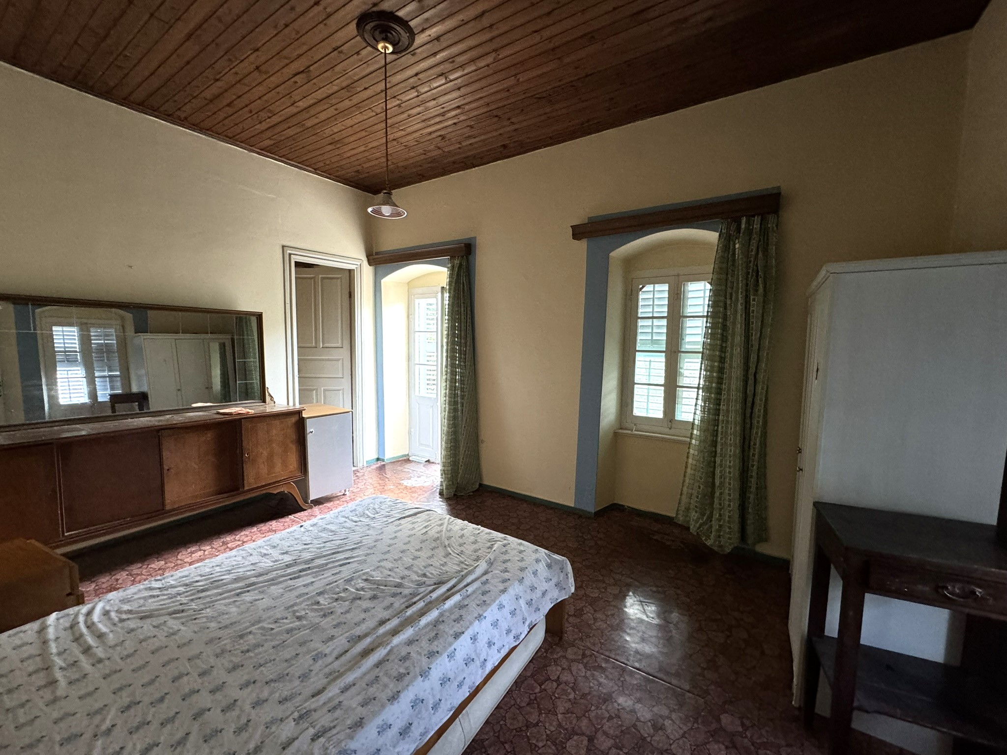 Bedroom of house for sale in Ithaca Greece Frikes