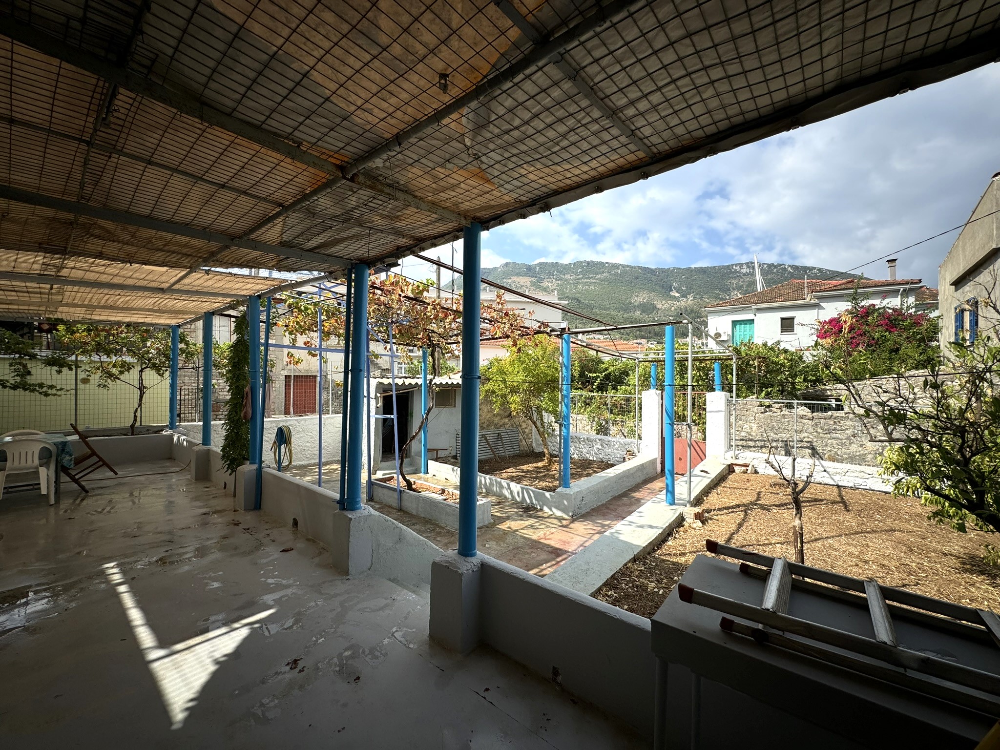 Views from veranda of house for sale in Ithaca Greece Vathi