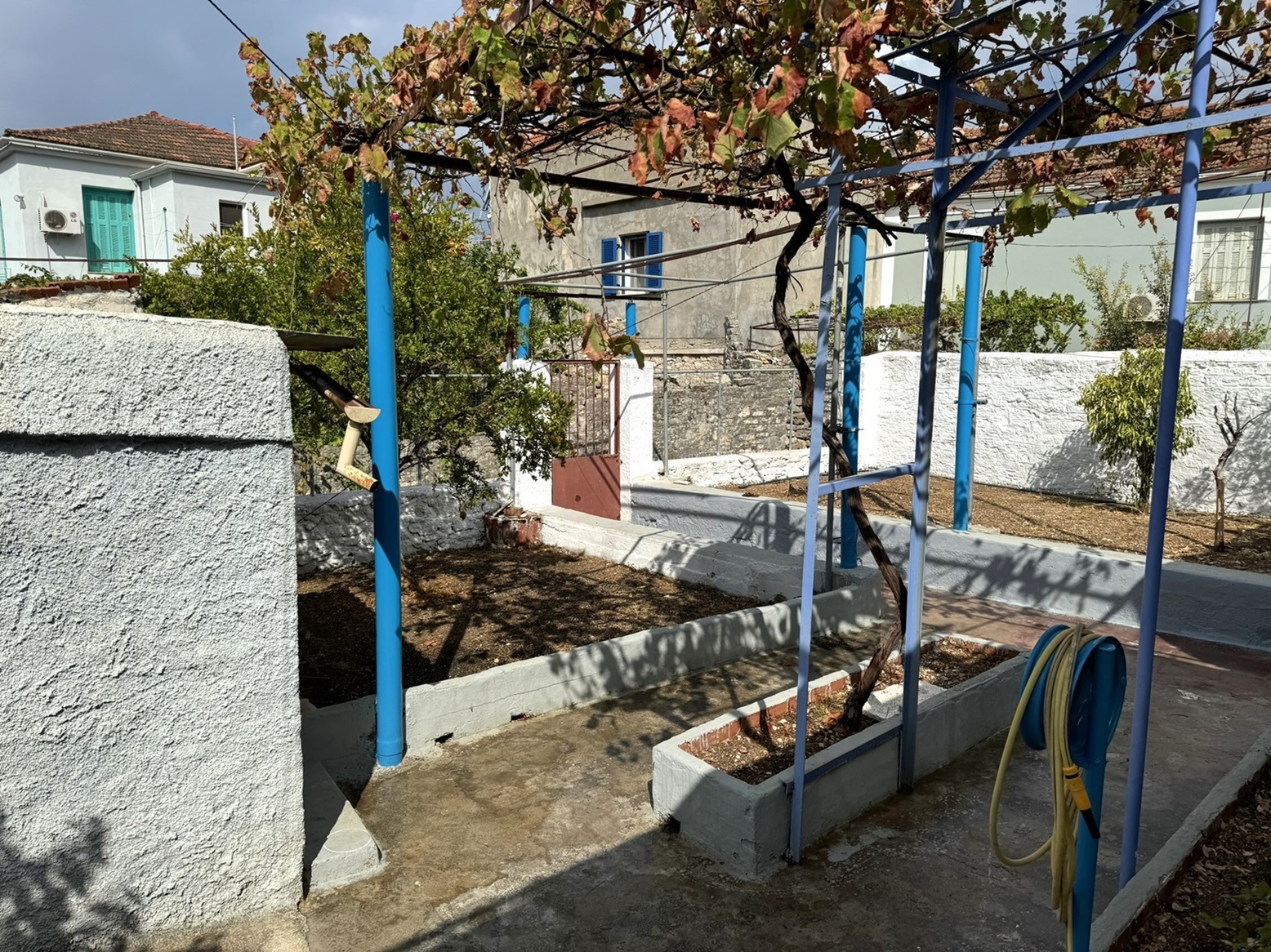 Outdoor areas of house for sale in Ithaca Greece Vathi