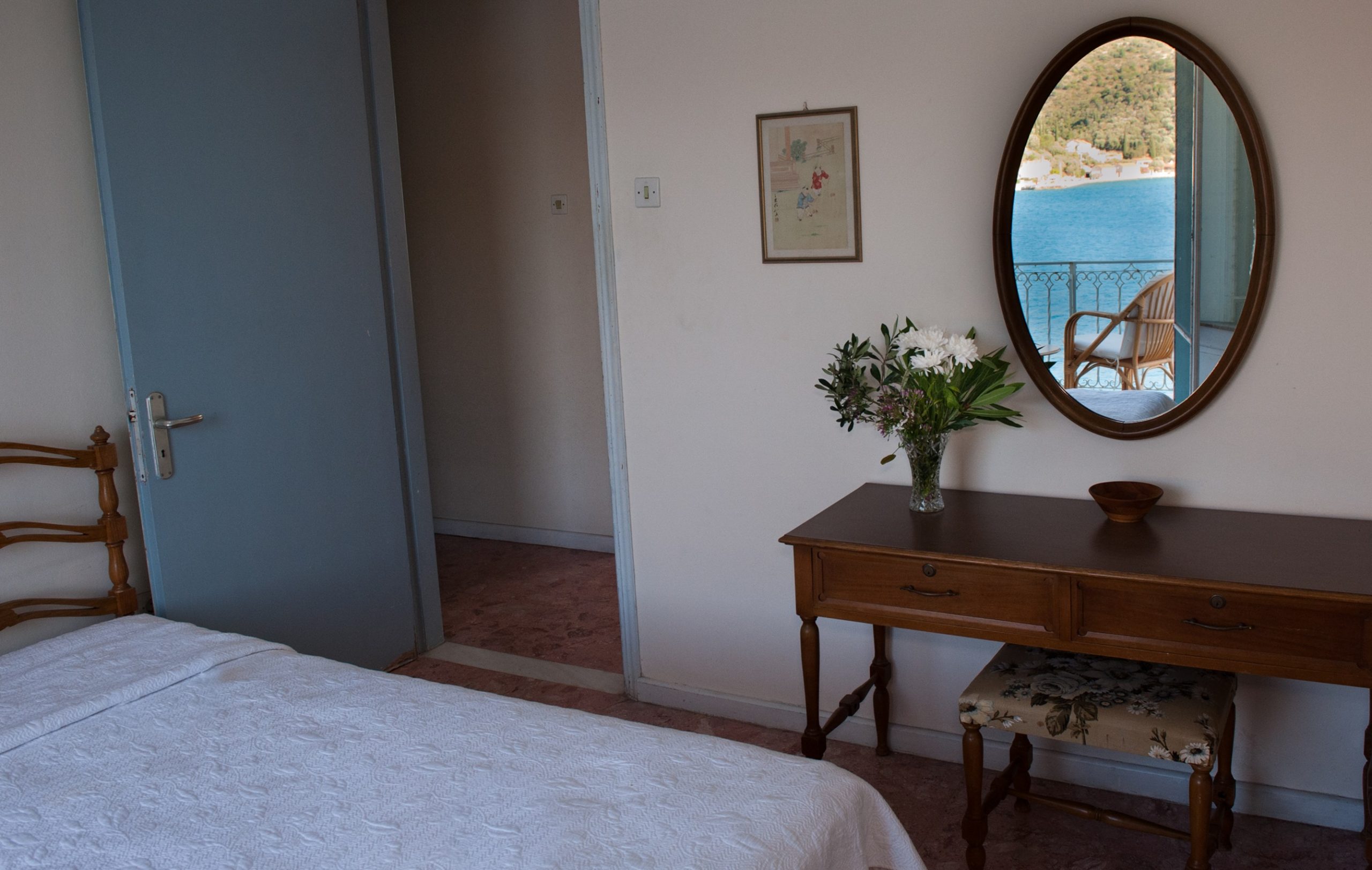 Bedroom of house for sale in Ithaca Greece Vathi