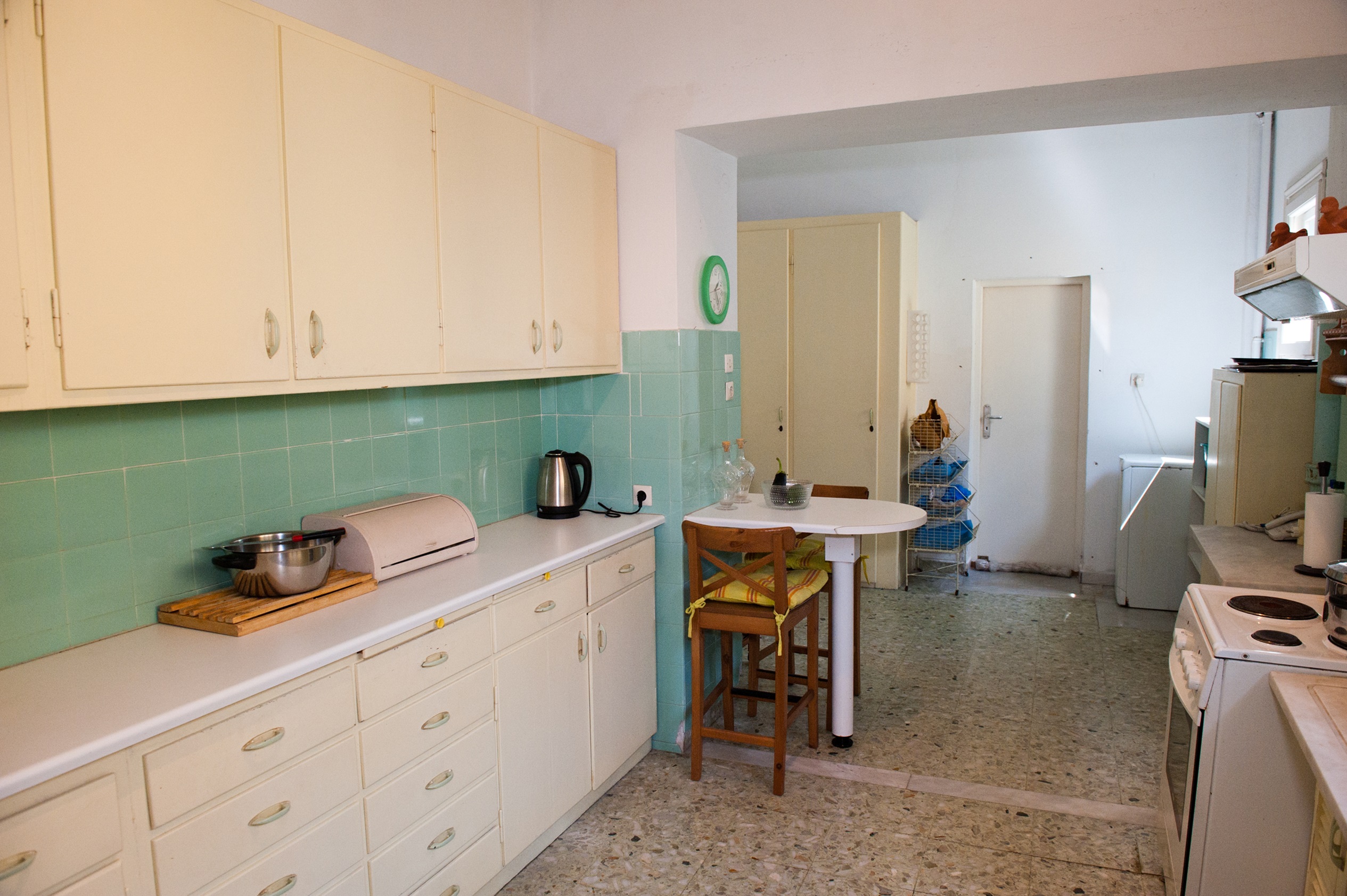 Kitchen area of house for sale in Ithaca Greece Vathi