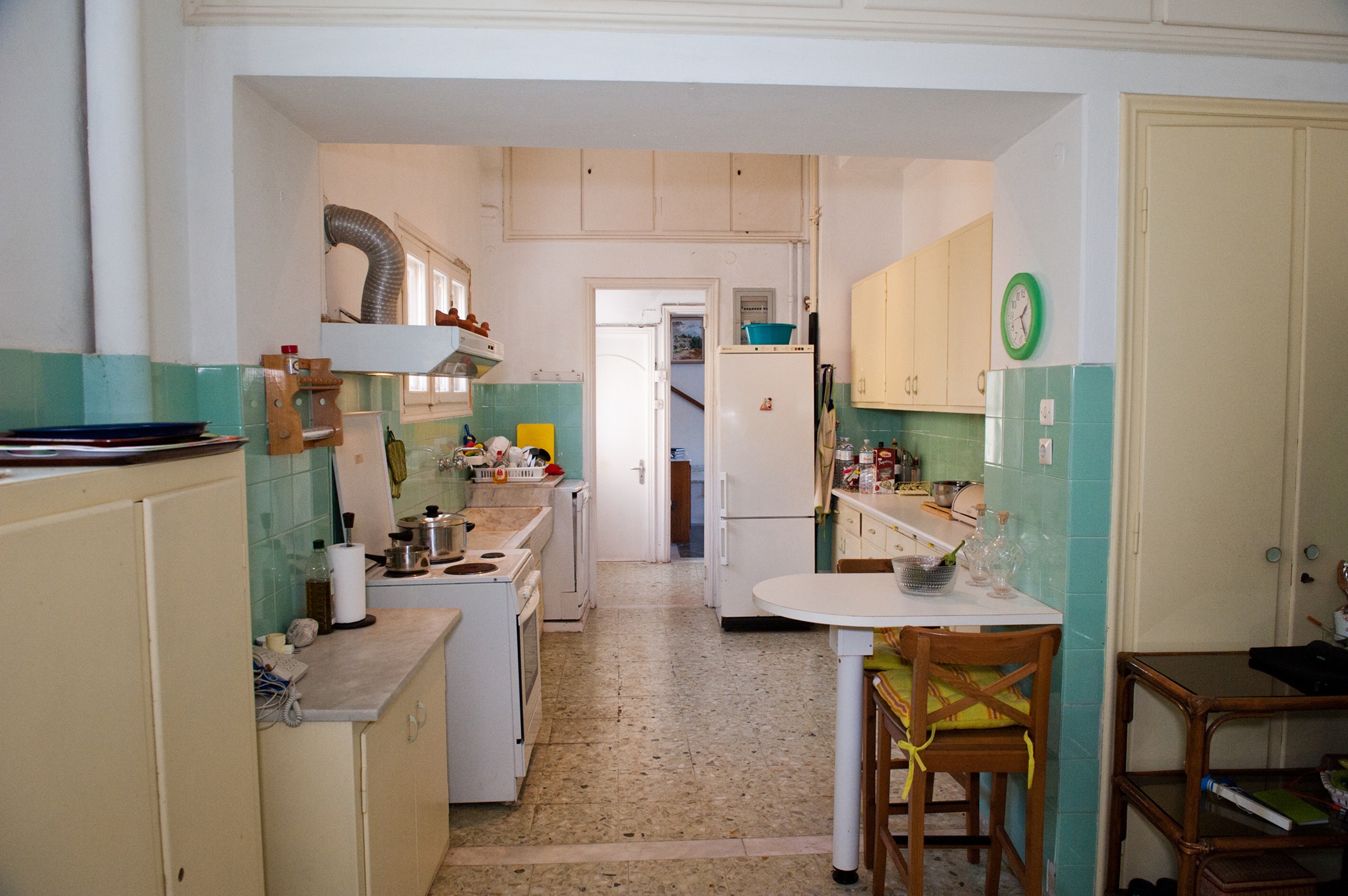 Kitchen area of house for sale in Ithaca Greece Vathi