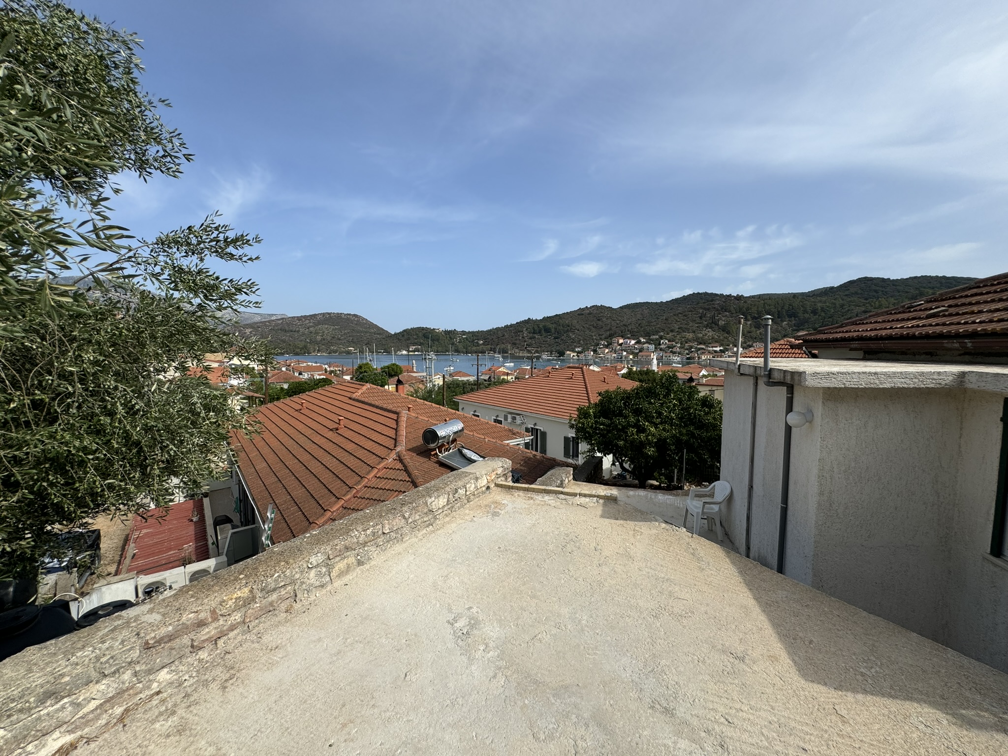 Views from house for sale in Ithaca Greece Vathi