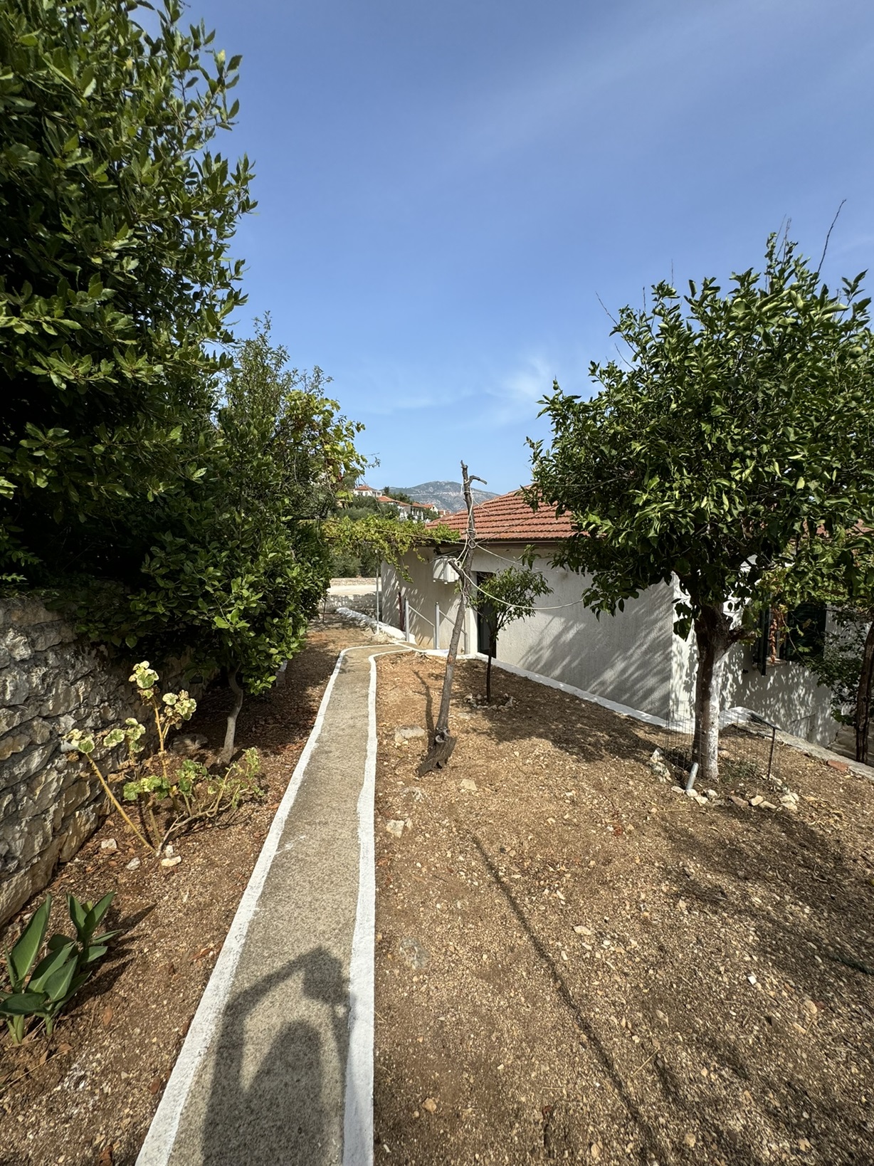 Outdoor areas of house for sale in Ithaca Greece Vathi