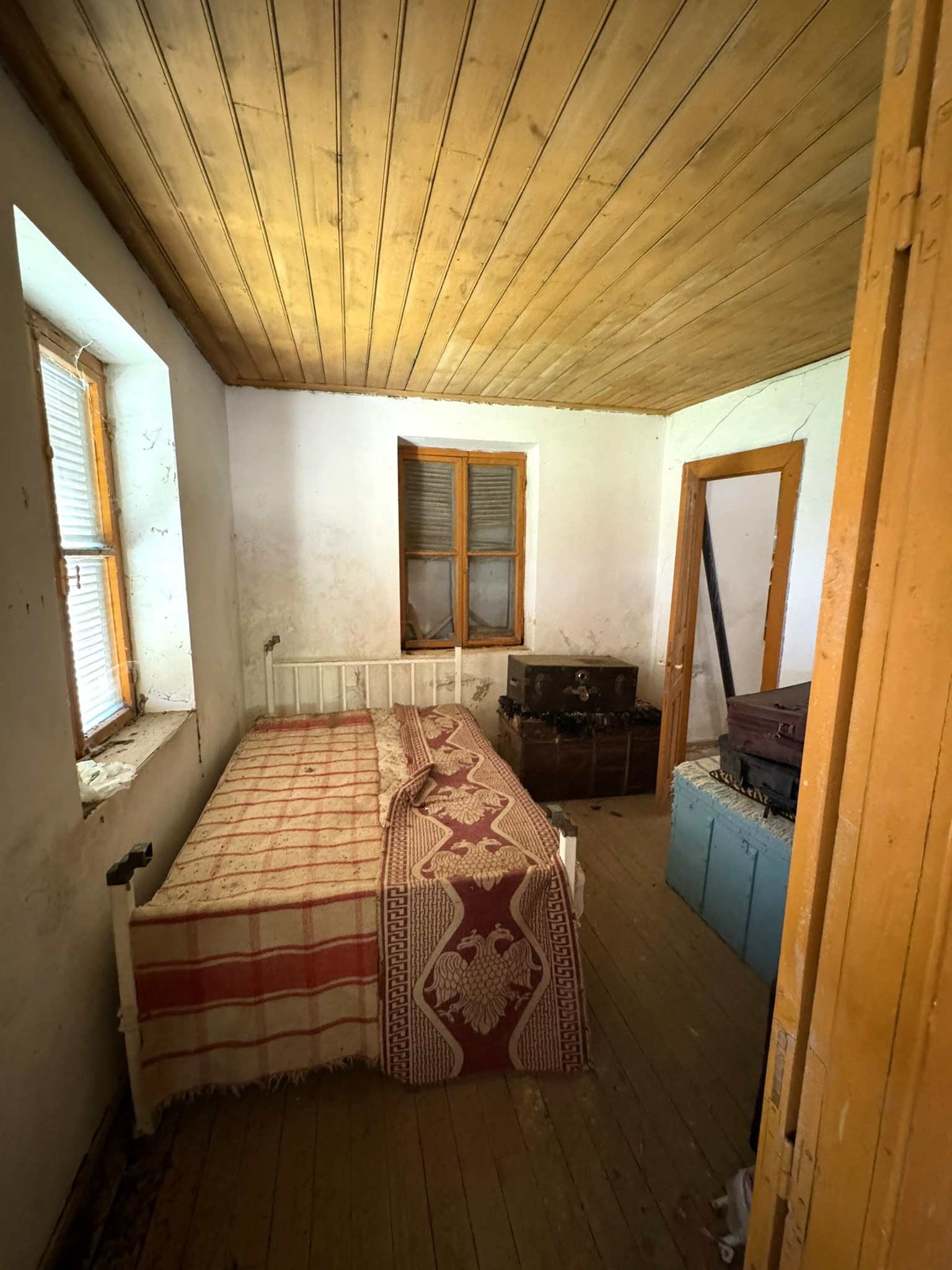 Bedroom of house for sale in Ithaca Greece Anoghi