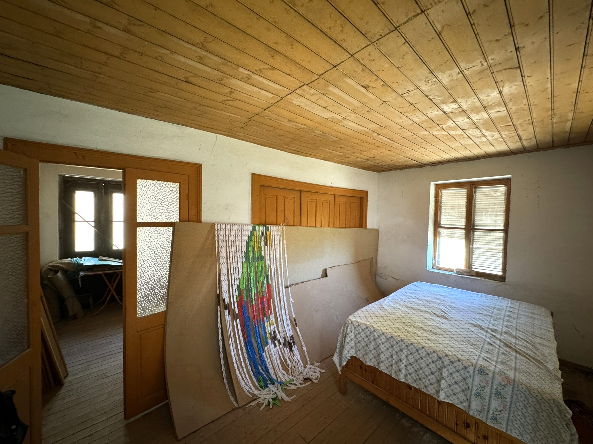 Bedroom of house for sale in Ithaca Greece Anoghi