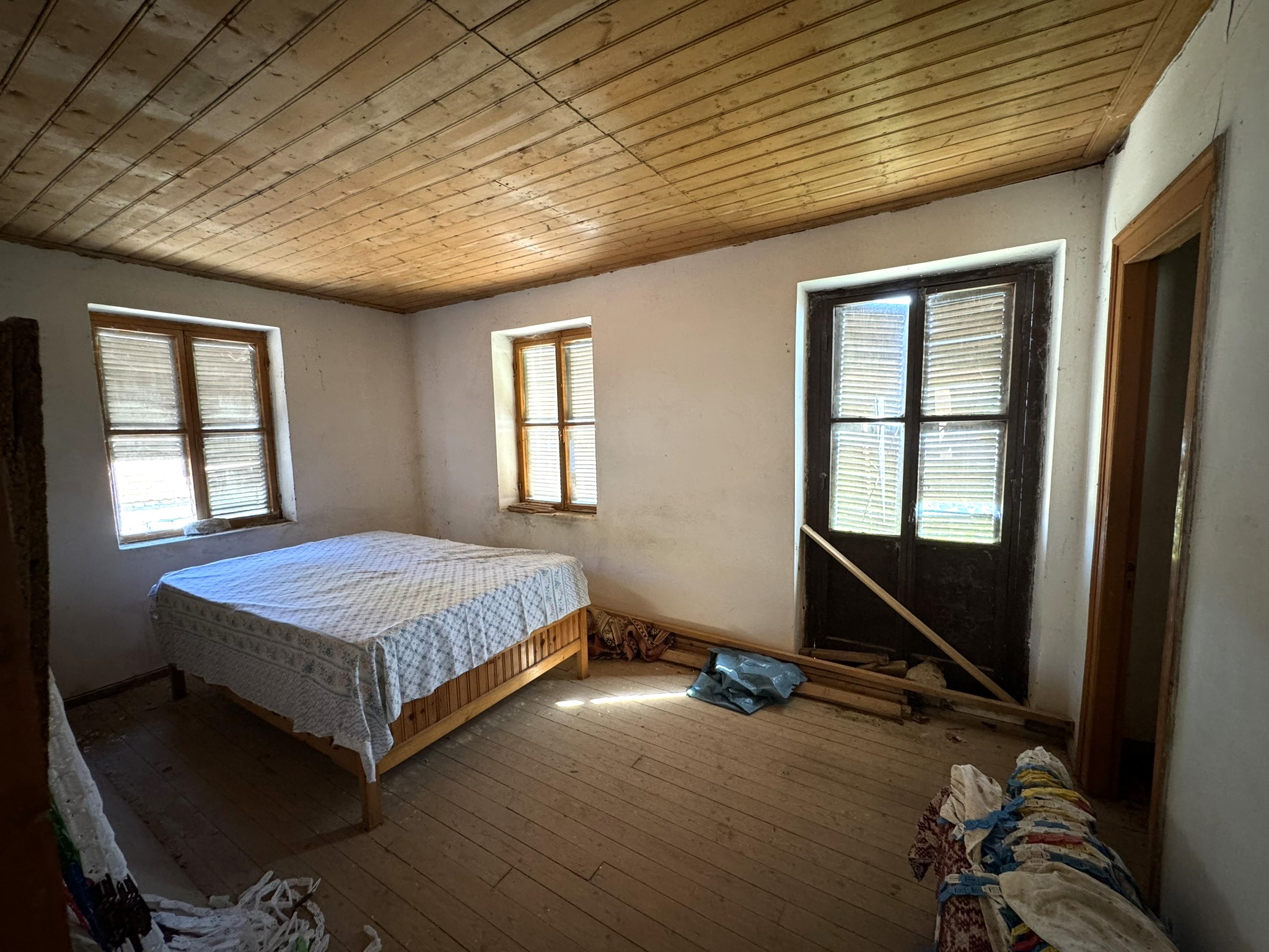 Bedroom of house for sale in Ithaca Greece Anoghi