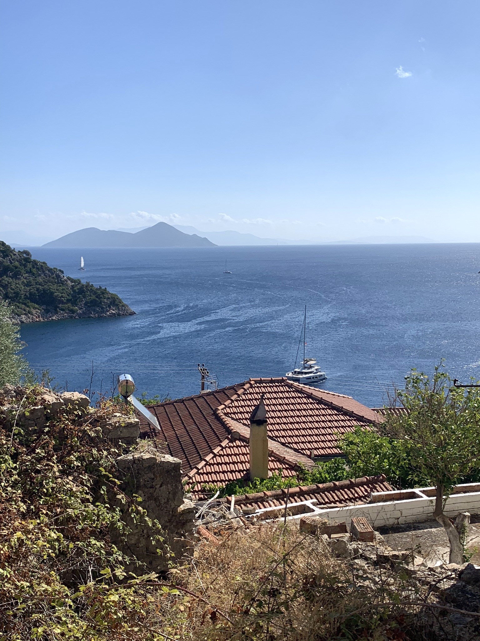 Views of house for sale in Ithaca Greece Kioni