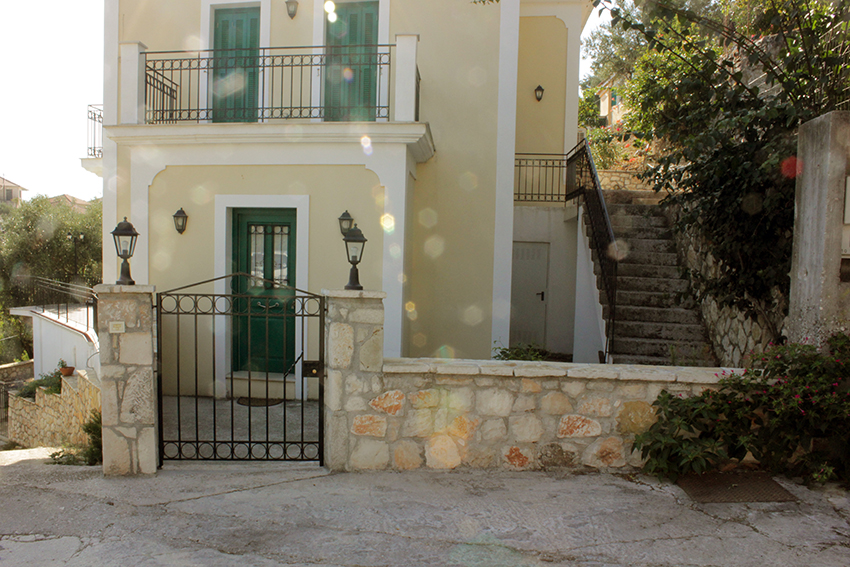 Exterior of house for sale in Ithaca Greece Perachori