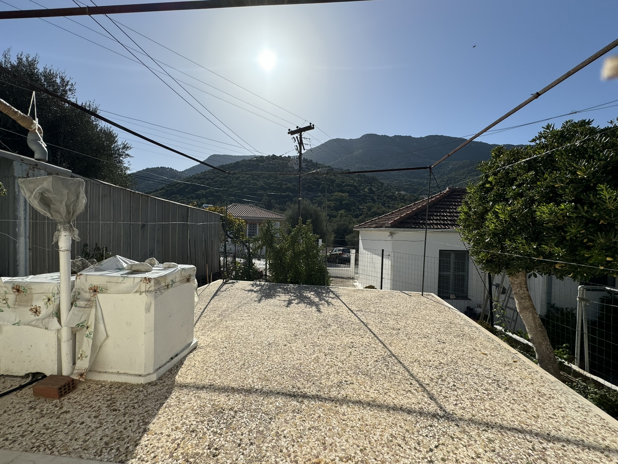 Outside area of house for sale in Ithaca Greece, Vathi