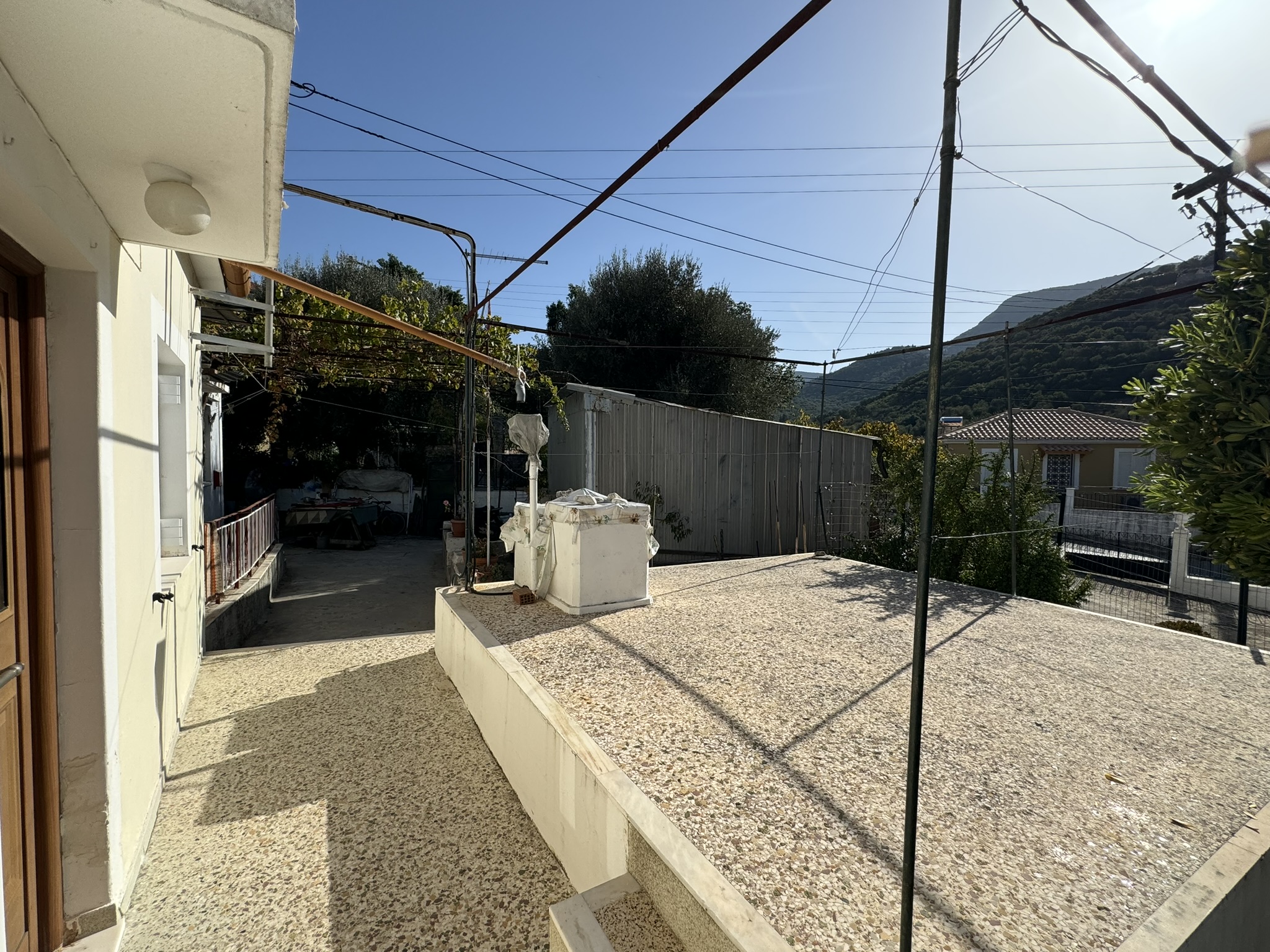 Outside area of house for sale in Ithaca Greece, Vathi