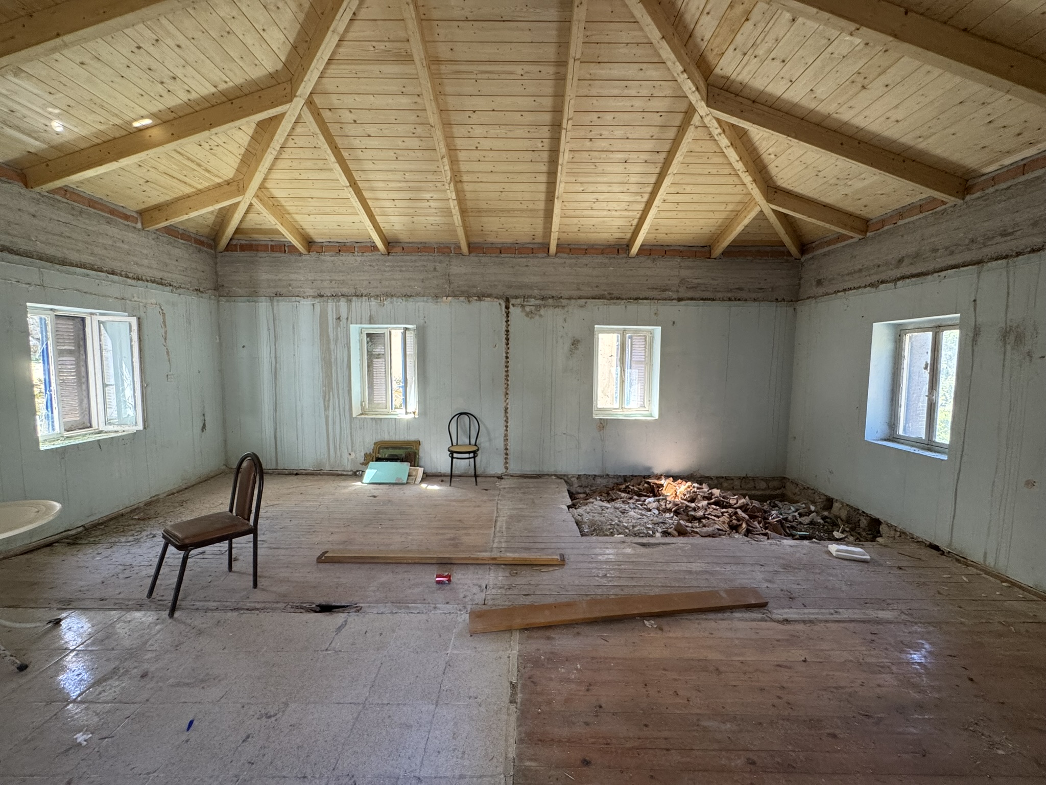 Internal area of house for sale in Ithaca Greece, Exoghi