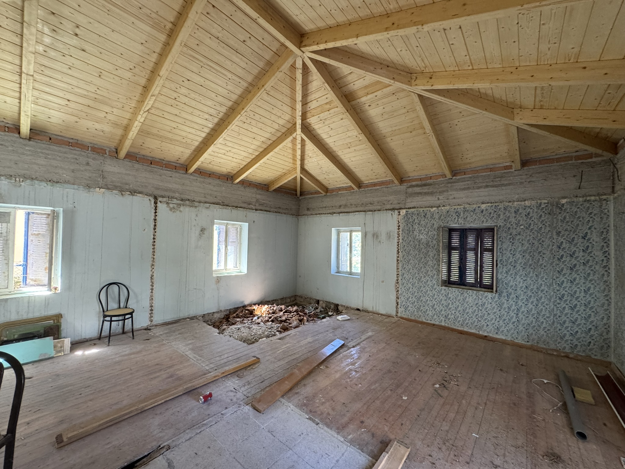 Internal area of house for sale in Ithaca Greece, Exoghi