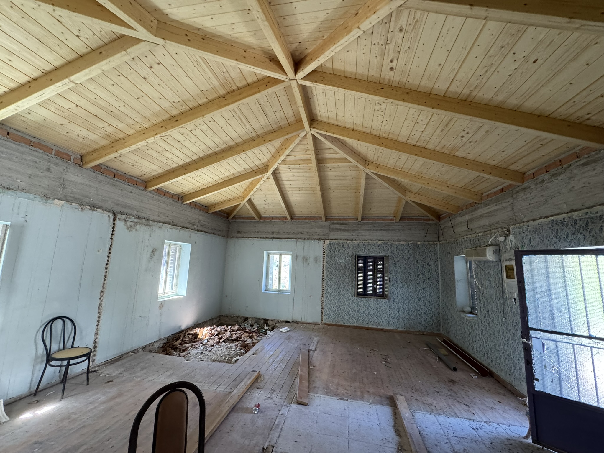 Internal area of house for sale in Ithaca Greece, Exoghi