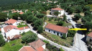 Aerial view and location of house for sale in Ithaca Greece, Stavros
