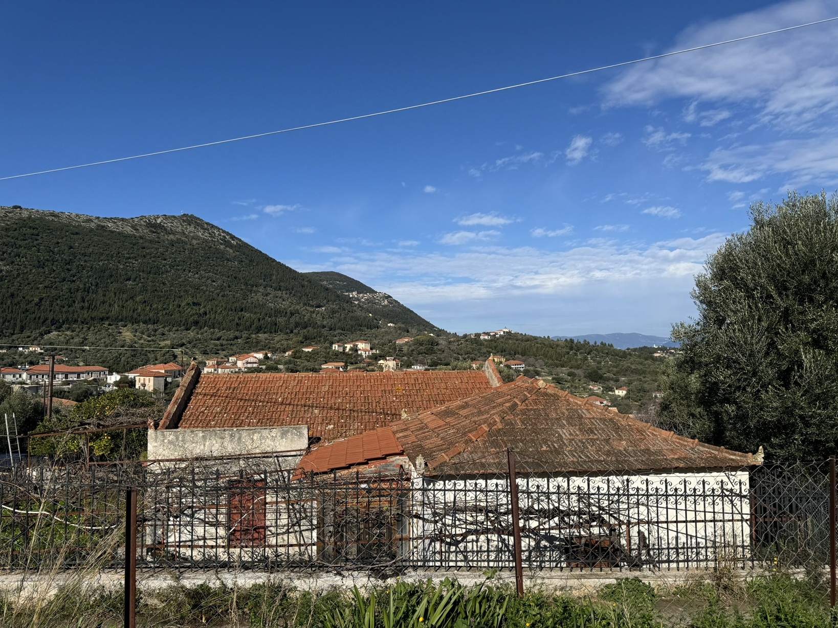 Views from house for sale in Ithaca Greece, Stavros
