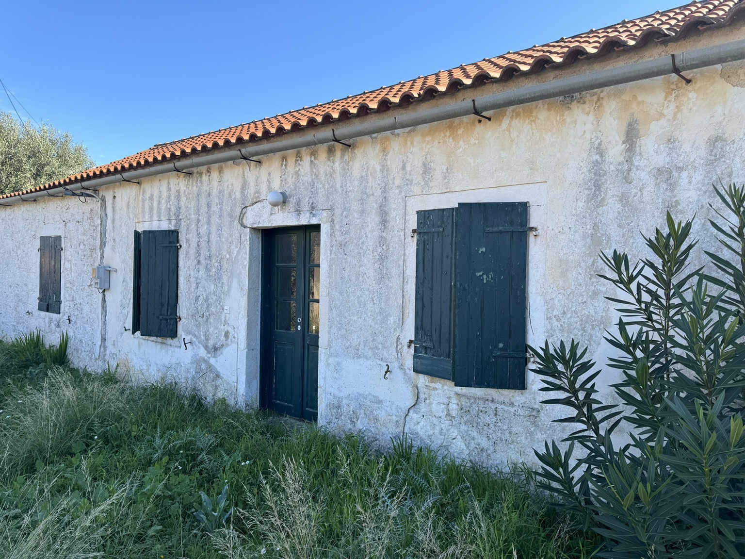 Outside view of house for sale in Ithaca Greece, Stavros