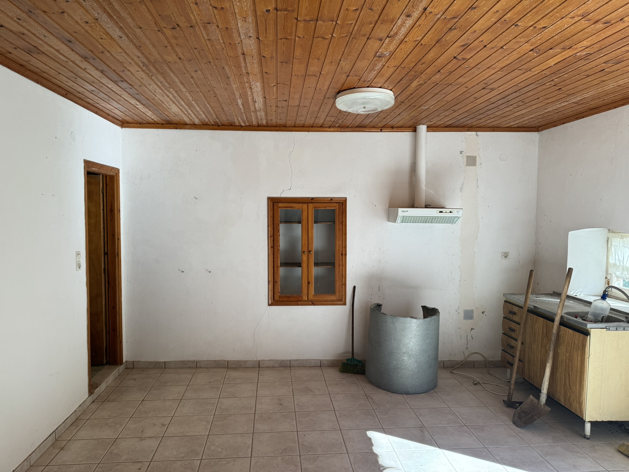 Inside area of house for sale in Ithaca Greece, Stavros