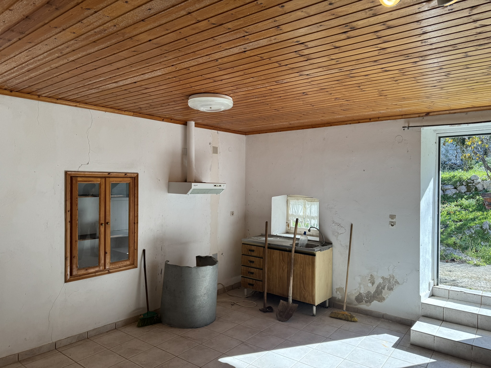 Inside area of house for sale in Ithaca Greece, Stavros
