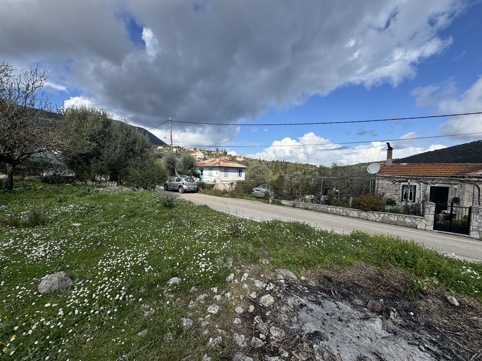 View from land for sale in Ithaca Greece, Lahos