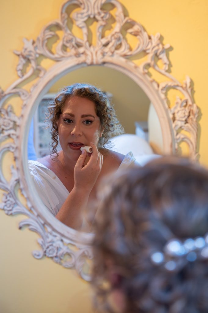 Bridal makeup for wedding in Ithaca Greece, Anoghi
