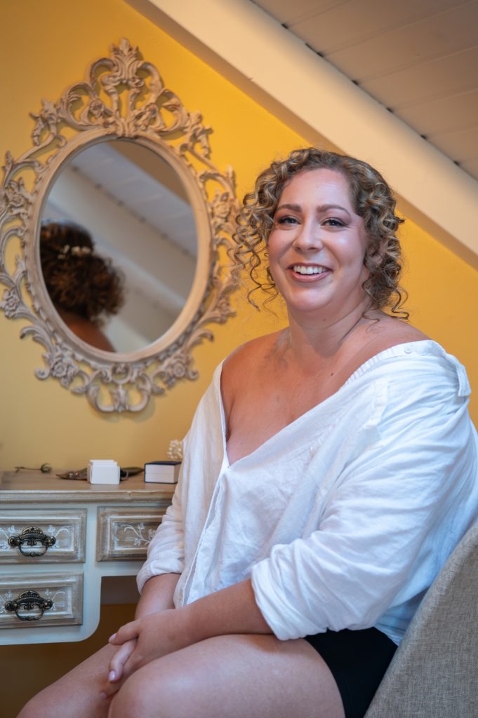 Bridal makeup for wedding in Ithaca Greece, Anoghi