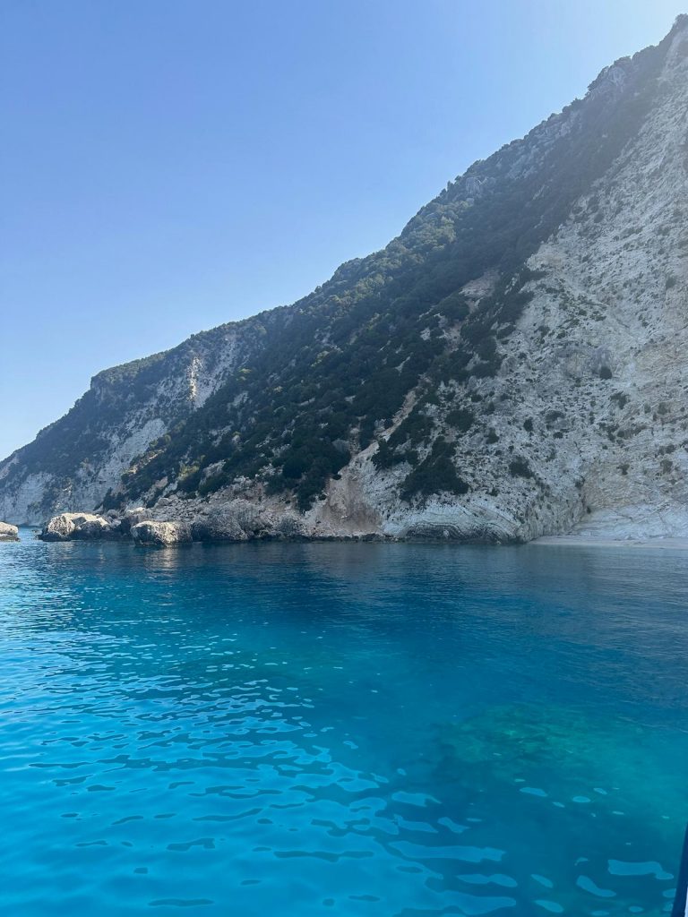 Boat day before wedding in Ithaca Greece, Anoghi